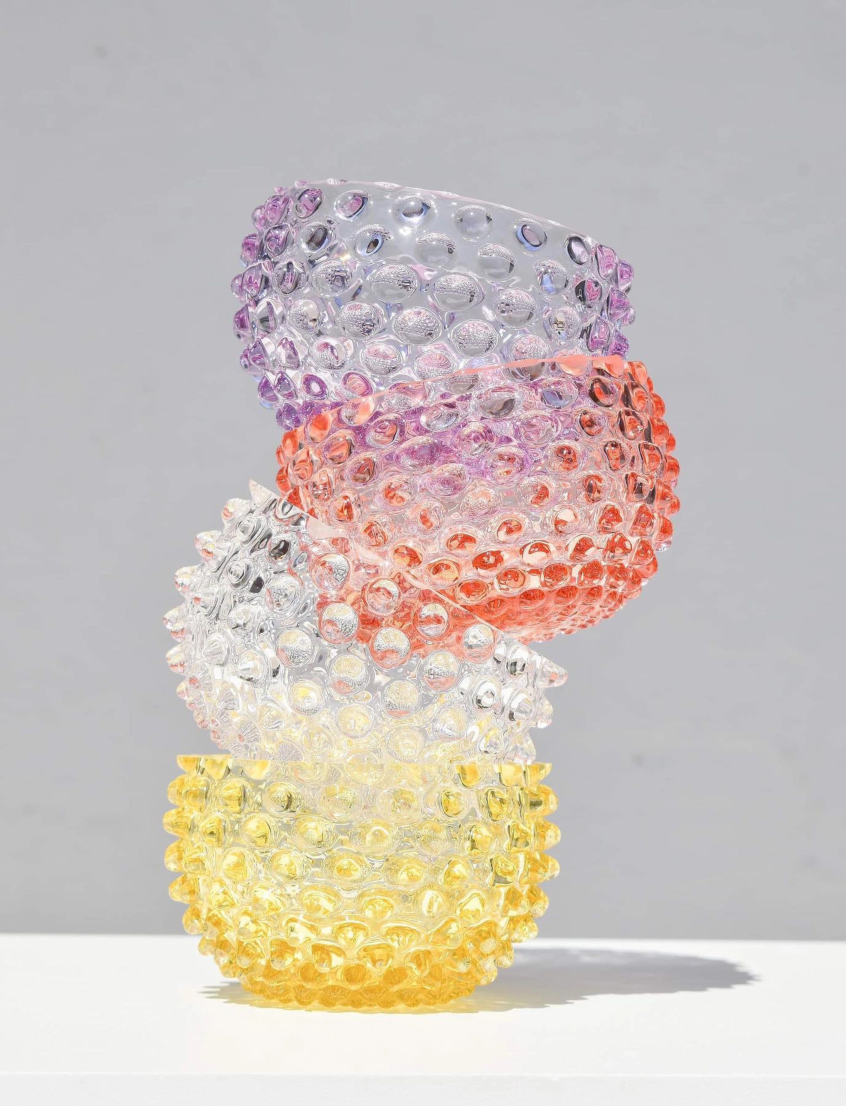 Anna von Lipa - Hobnail Tapas 11,5 cm - serveringsskålar - crystal - 2