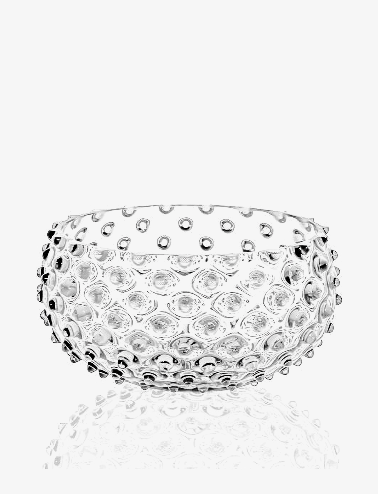 ANNA VON LIPA Hobnail Tapas 17 Cm CRYSTAL - One Size - Unisex