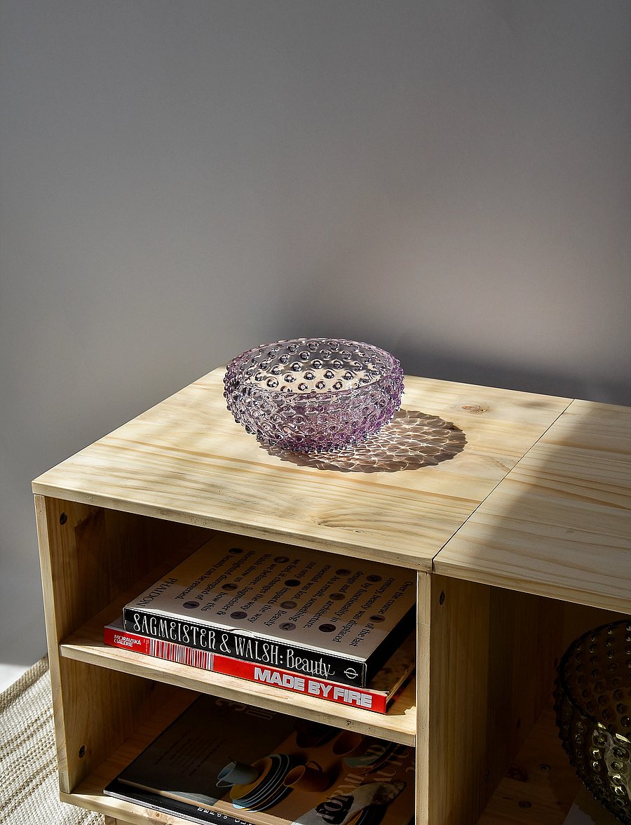 Anna von Lipa - Hobnail Tapas 17 cm - serveerimisnõud - lila - 0