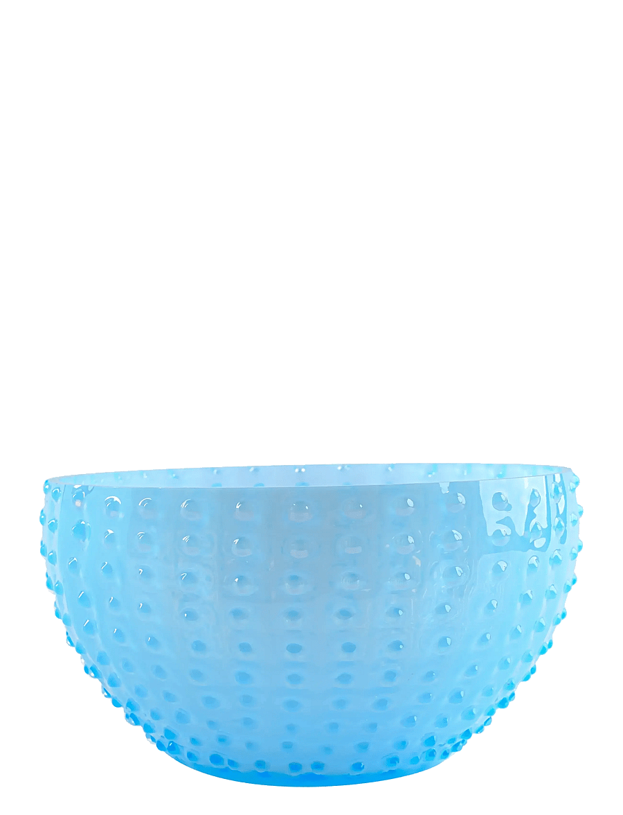 Anna von Lipa - Opaline Hobnail Large Bowl 24 cm - serviravimo dubenėliai - pastel blue - 0