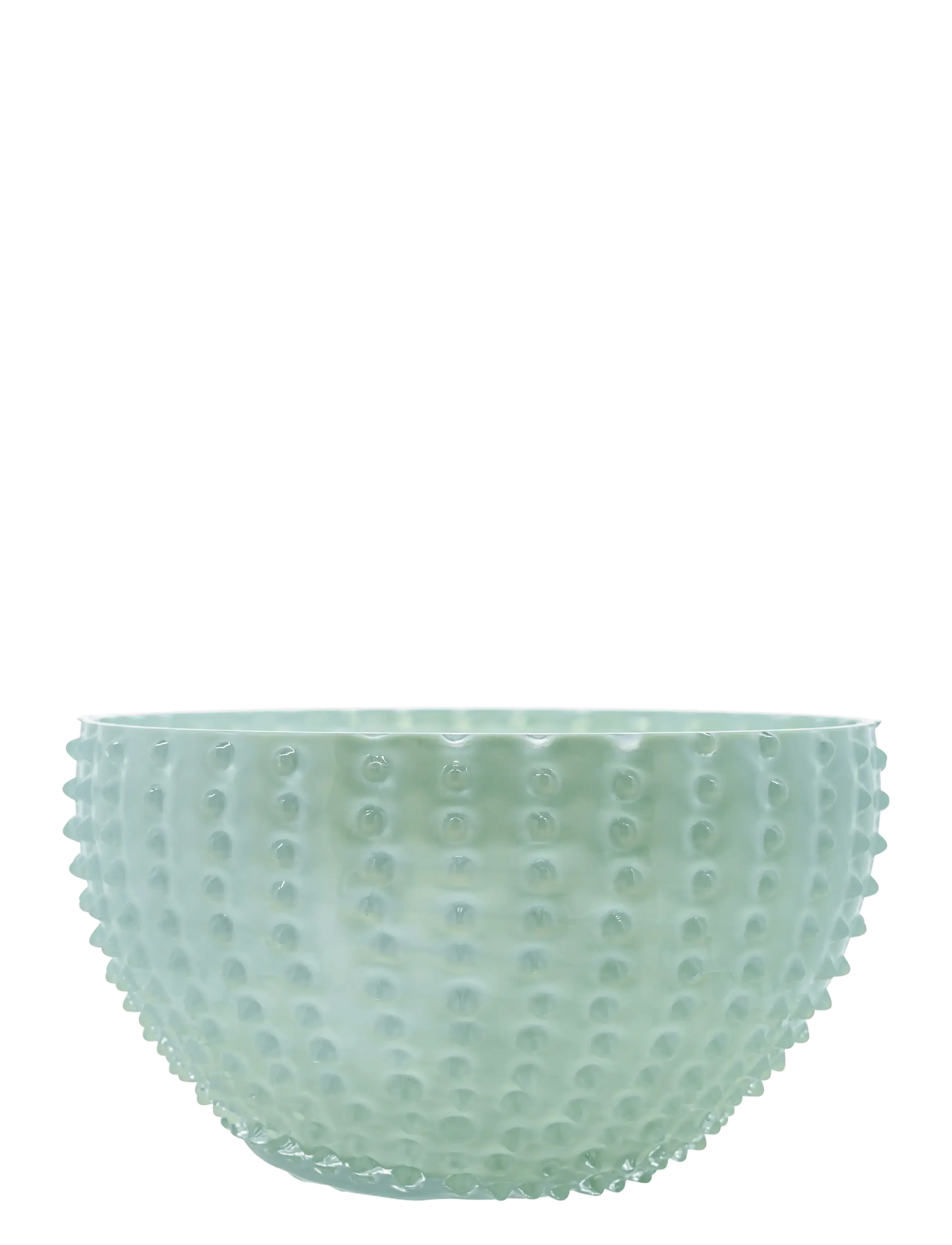 Anna von Lipa Hobnail Large Bowl 24 cm - Geschirr - SCANDI MINT / green