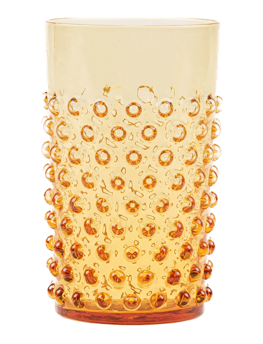 Anna von Lipa - Hobnail Glass - joogiklaasid - amber - 0