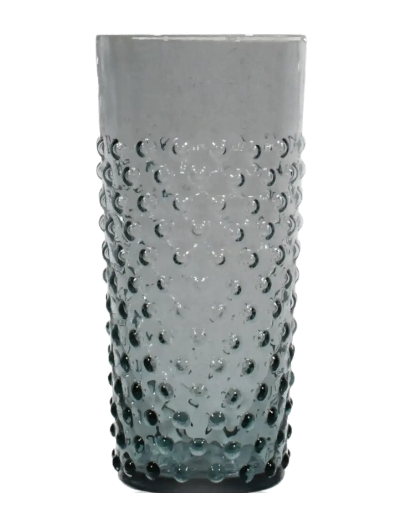 Anna von Lipa Hobnail Long Drink - Tableware - STEEL BLUE / grey