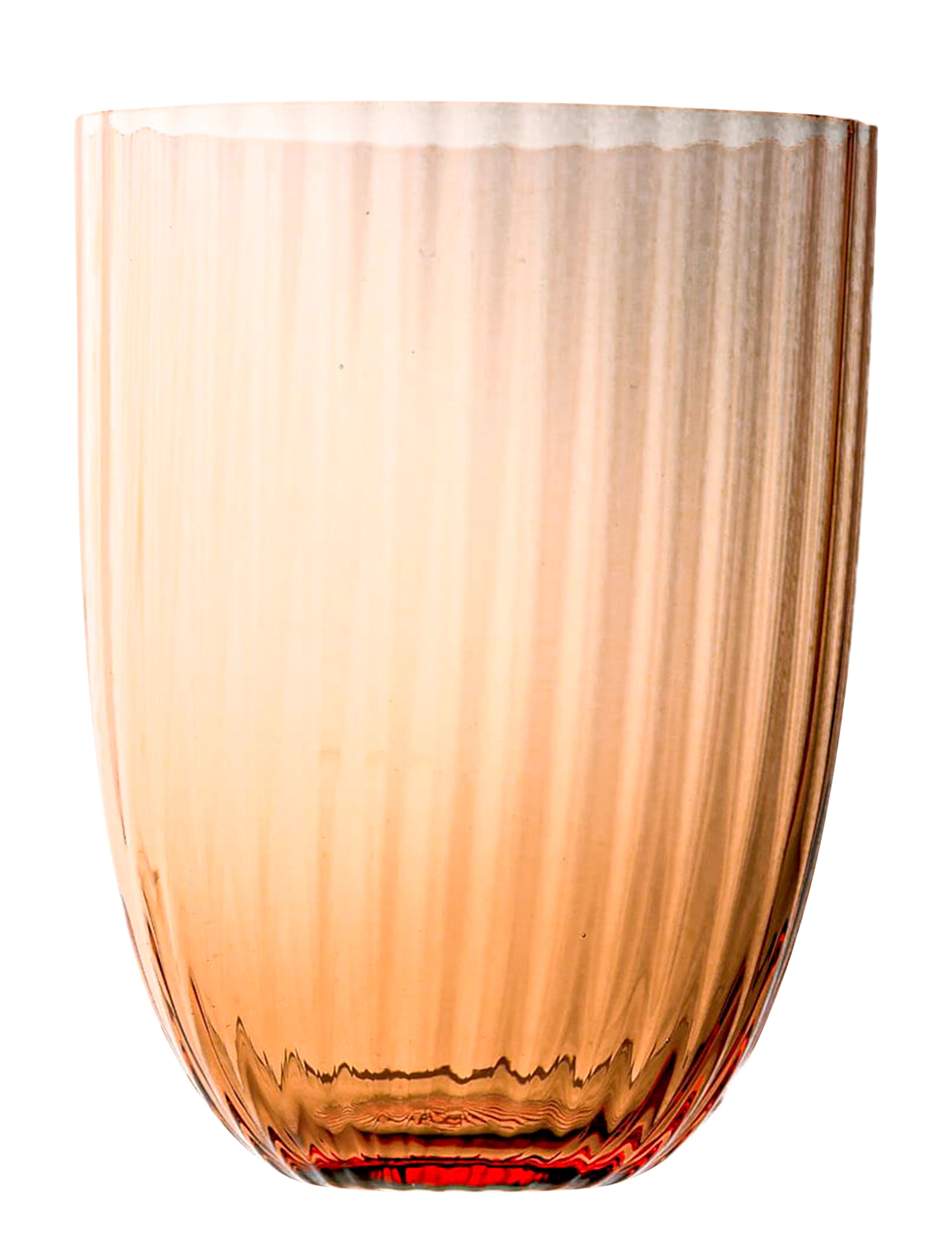 Anna von Lipa Bamboo Tumbler - Servies - NEW BROWN / orange