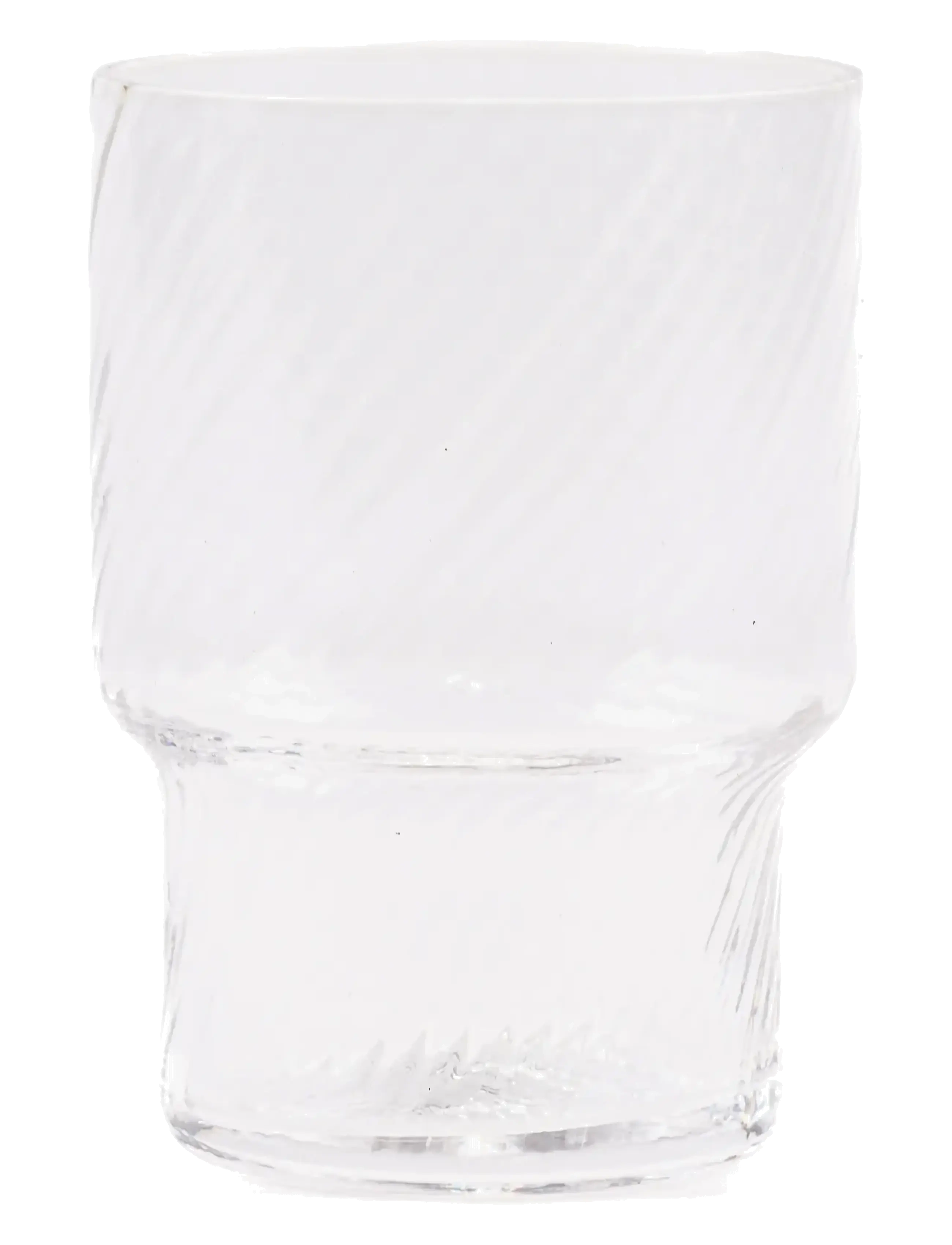 Anna von Lipa Luna Spiral tumbler Middle - Tableware - CRYSTAL / clear