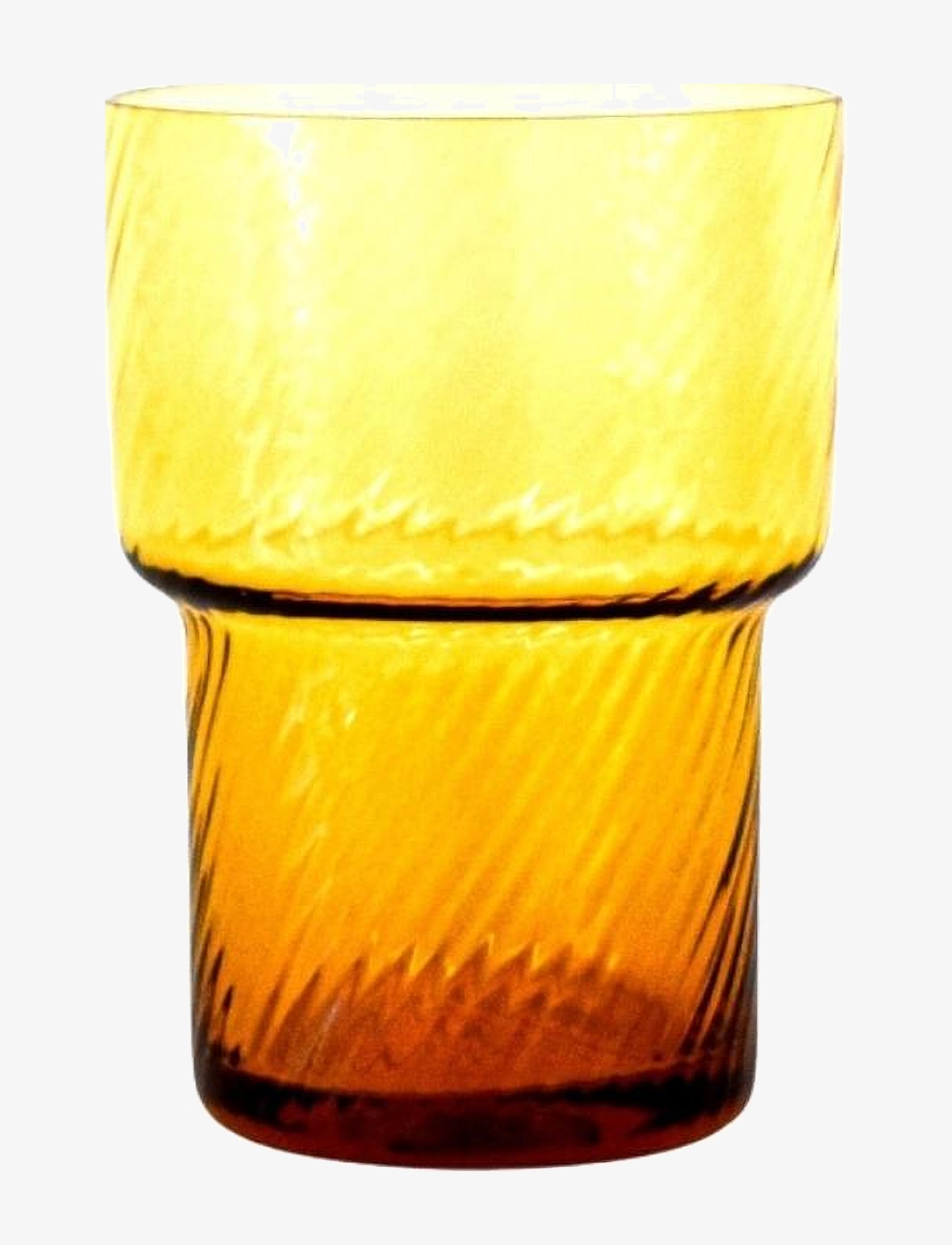 Anna von Lipa Luna Spiral Tumbler High, Drikkeglas, Orange, Str: 25 CL