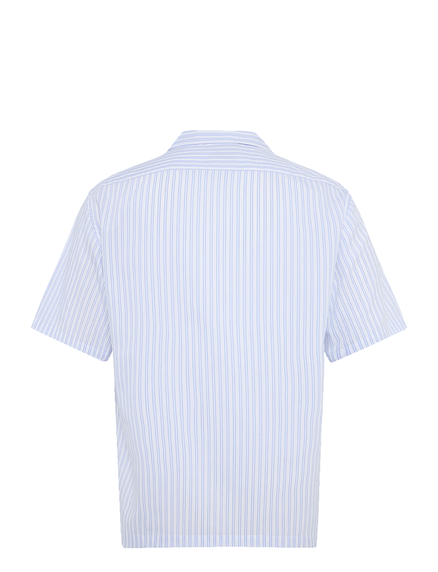Annarr - ANRRELAXALFRED-POPLIN SHIRT SS - bright white - 2