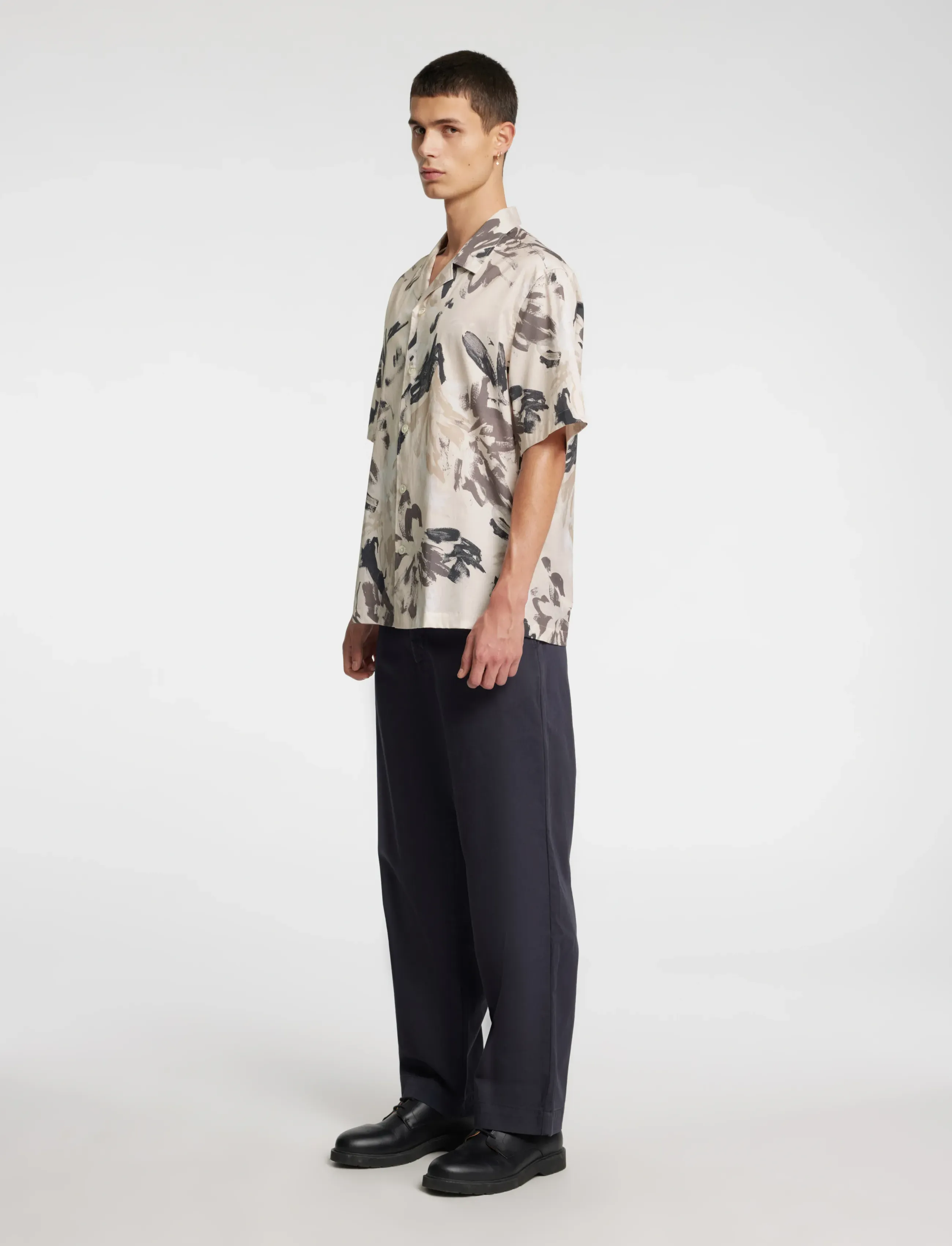 ANNARR Anrrelaxalfred-Aop Shirt Ss mönstrade skjortor herr – bild 5