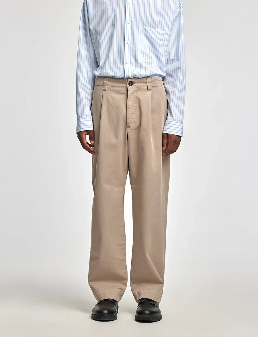 Annarr - ANRHALDEN PANTS - casual byxor - sand - 0