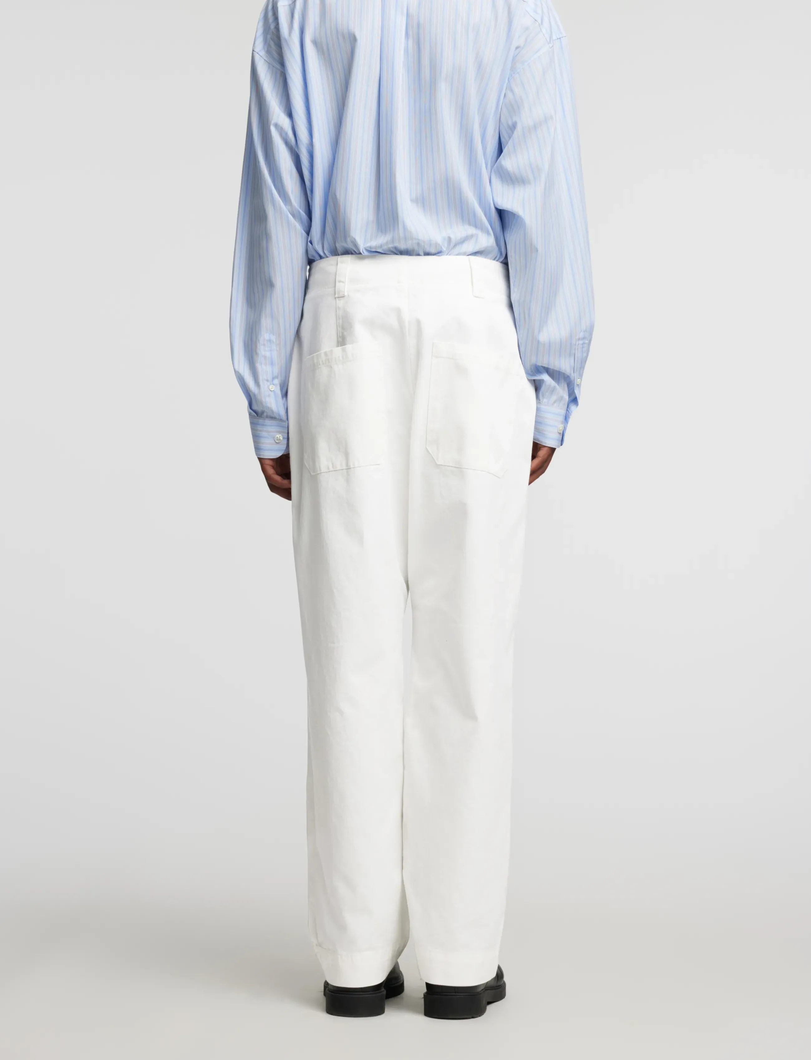 Annarr - ANRHALDEN PANTS - white - 5