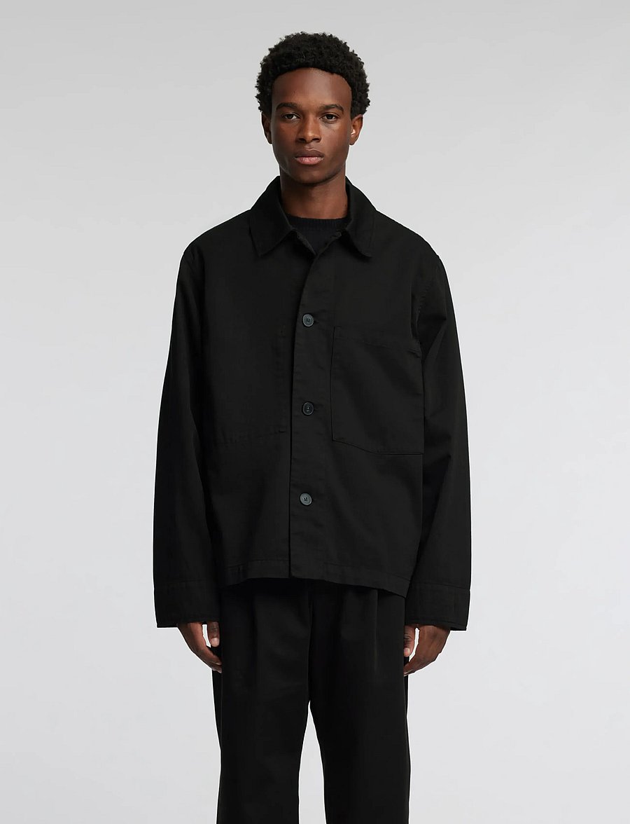 Annarr - ANRHARKI OVERSHIRT - shoppa efter tillfälle - black - 0