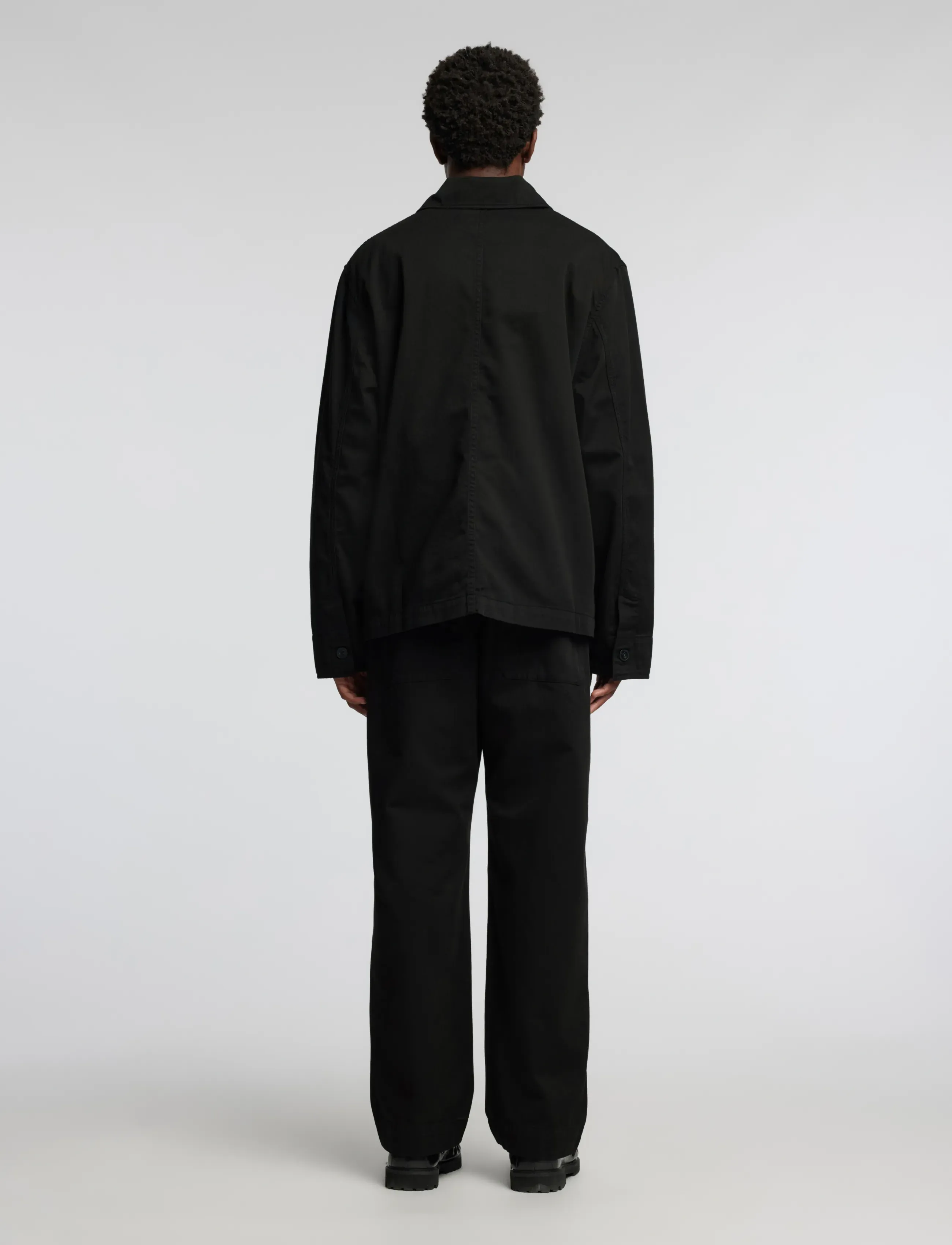 Annarr - ANRHARKI OVERSHIRT - shoppa efter tillfälle - black - 3