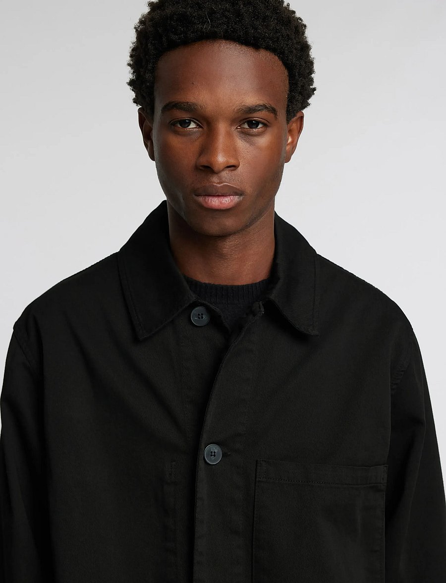 Annarr - ANRHARKI OVERSHIRT - shoppa efter tillfälle - black - 5