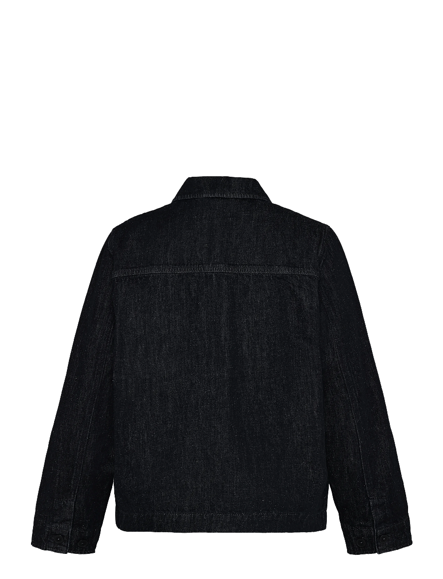 Annarr - ANRFLOKI SELVEDGE DENIM RINSE OVERSHIRT - ungefütterte denimjacken - blue denim - 2