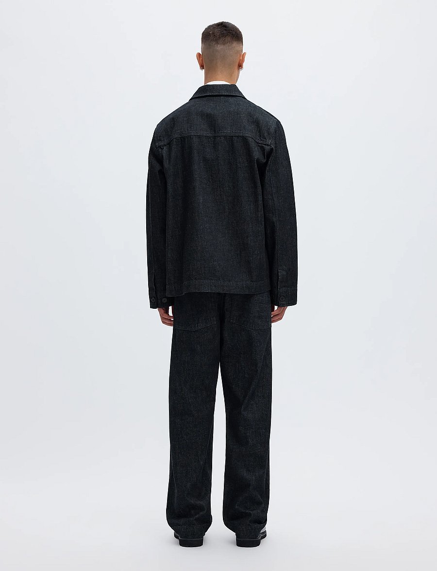 Annarr - ANRFLOKI SELVEDGE DENIM RINSE OVERSHIRT - ungefütterte denimjacken - blue denim - 3