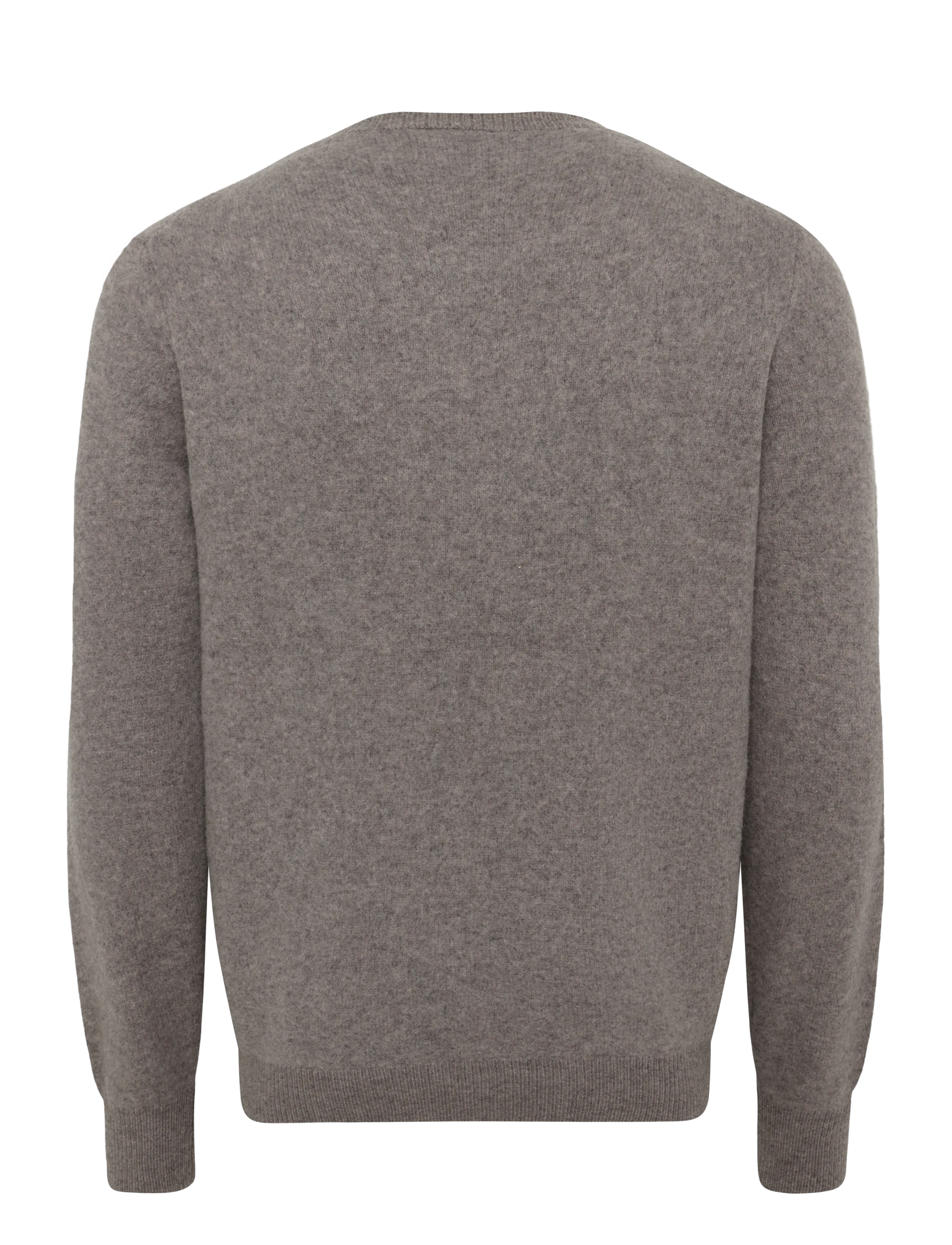 Annarr - ANRRAGI LS KNIT WOOL CREW NECK - rundhalsad - dark earth - 2