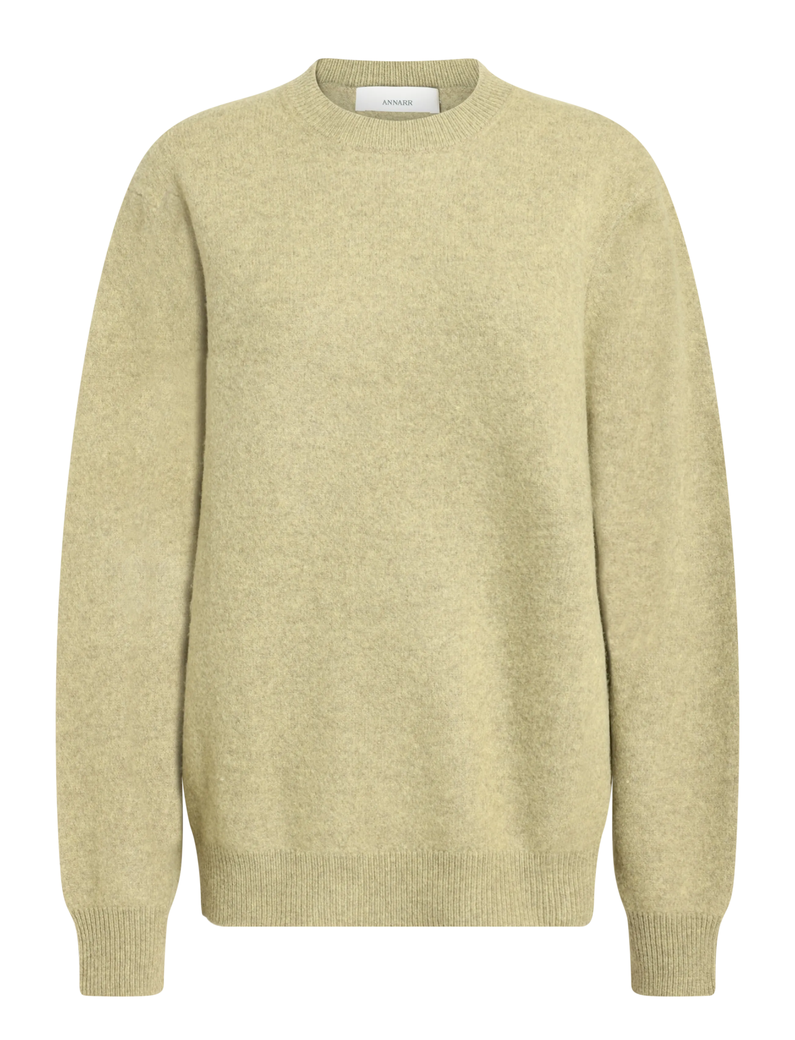 Annarr ANRRAGI LS KNIT WOOL CREW NECK - Ümara kaelusega - GOING GREEN / green