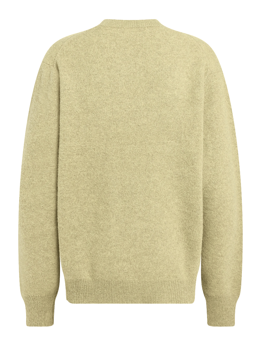 Annarr - ANRRAGI LS KNIT WOOL CREW NECK - Ümara kaelusega - going green - 2