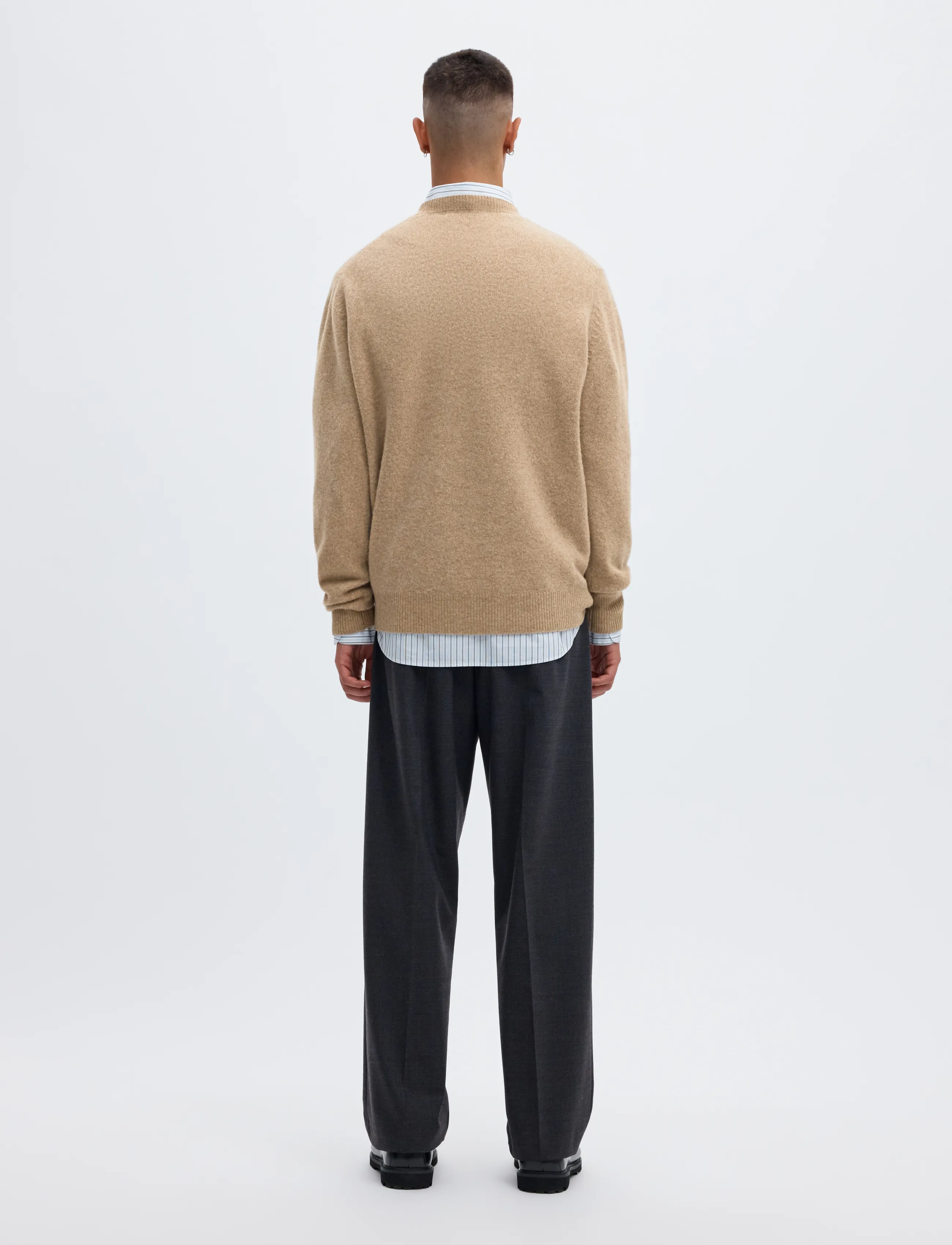 Annarr - ANRRAGI LS KNIT WOOL CREW NECK - rundhals - pure cashmere - 3