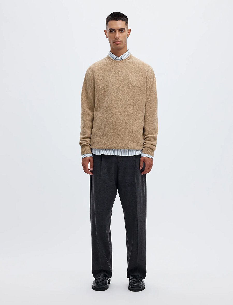 Annarr - ANRRAGI LS KNIT WOOL CREW NECK - rundhals - pure cashmere - 4