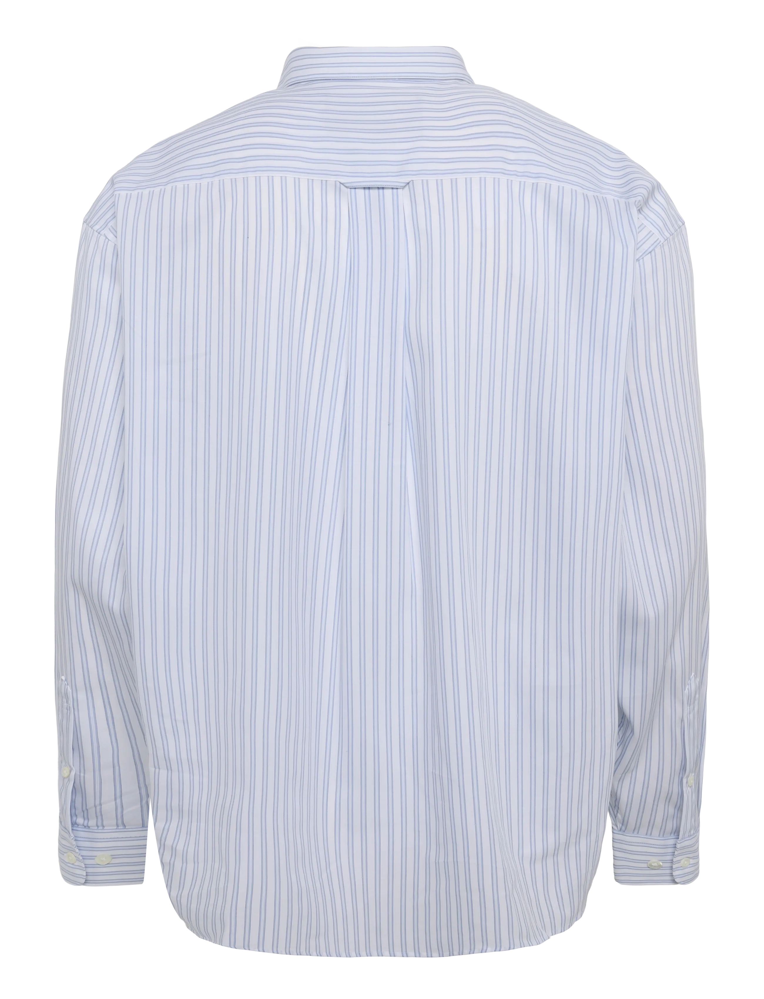 Annarr - ANRVOLUND-POPLIN CHARLIE BROWN SHIRT LS - stribede skjorter - bright white - 2