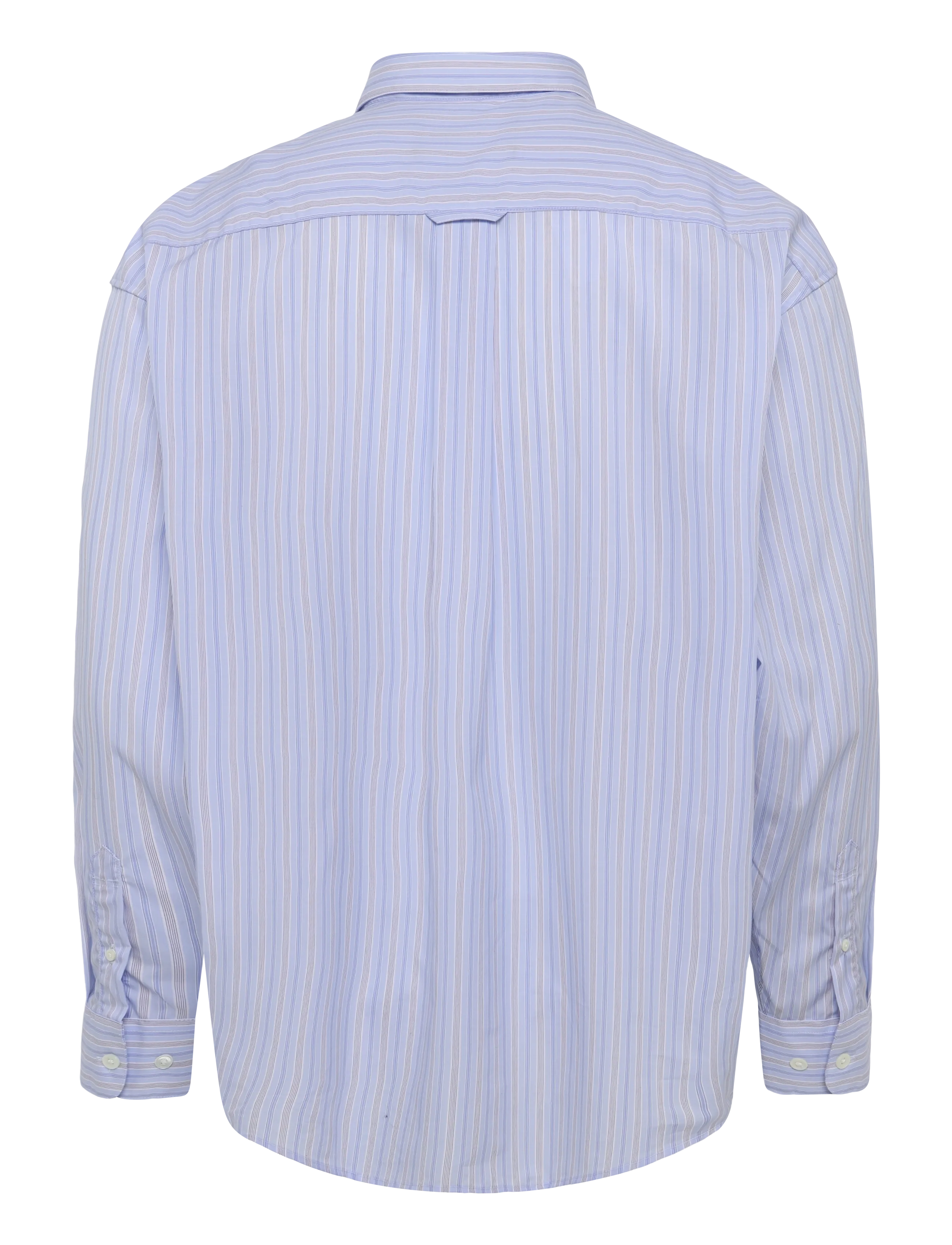 Annarr - ANRVOLUND-POPLIN CLASSIC STRIPE SHIRT LS - skyway - 2