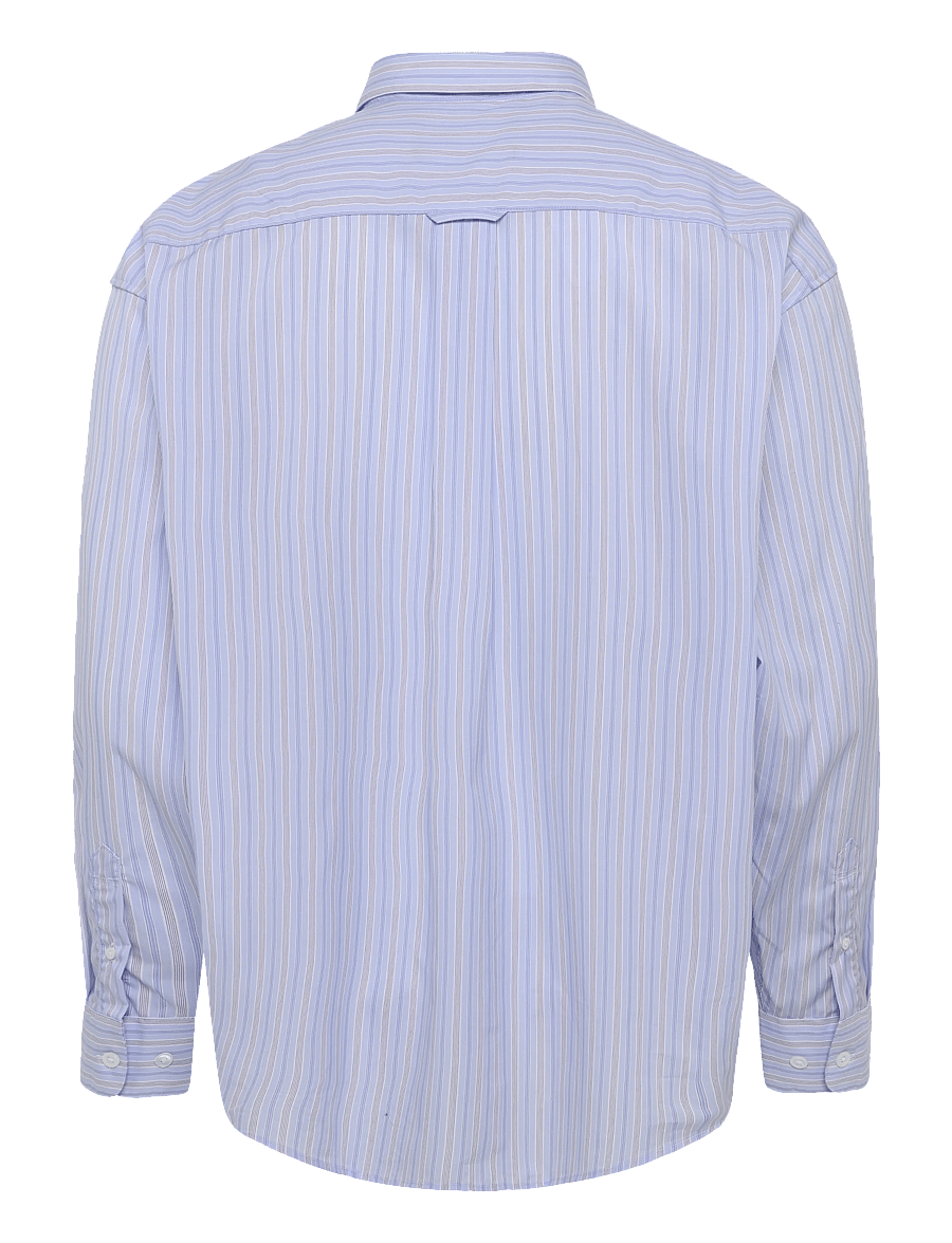 Annarr - ANRVOLUND-POPLIN CLASSIC STRIPE SHIRT LS - stribede skjorter - skyway - 2