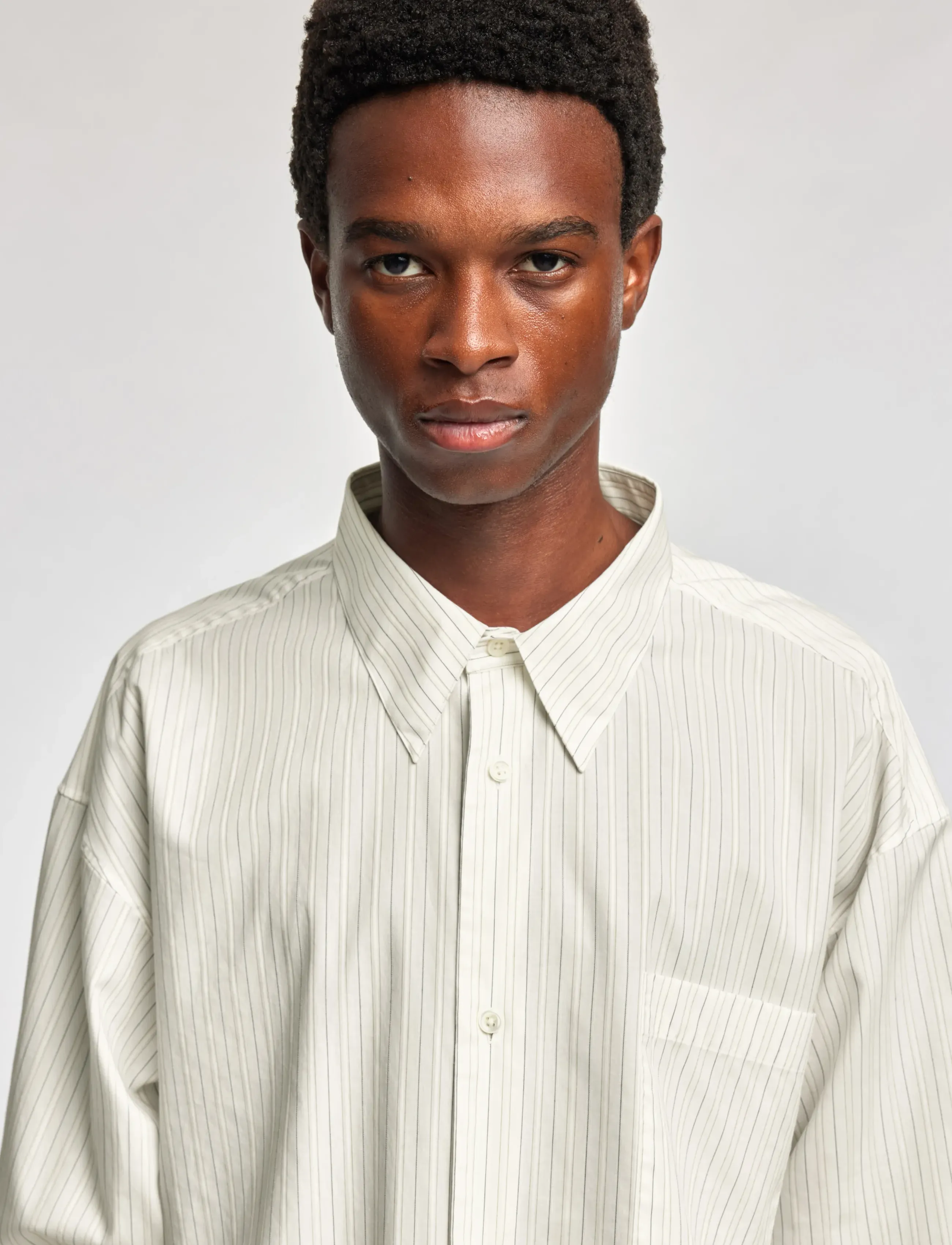 Annarr - ANRVOLUND-STRIPE TEX SHIRT LS - beige - 5