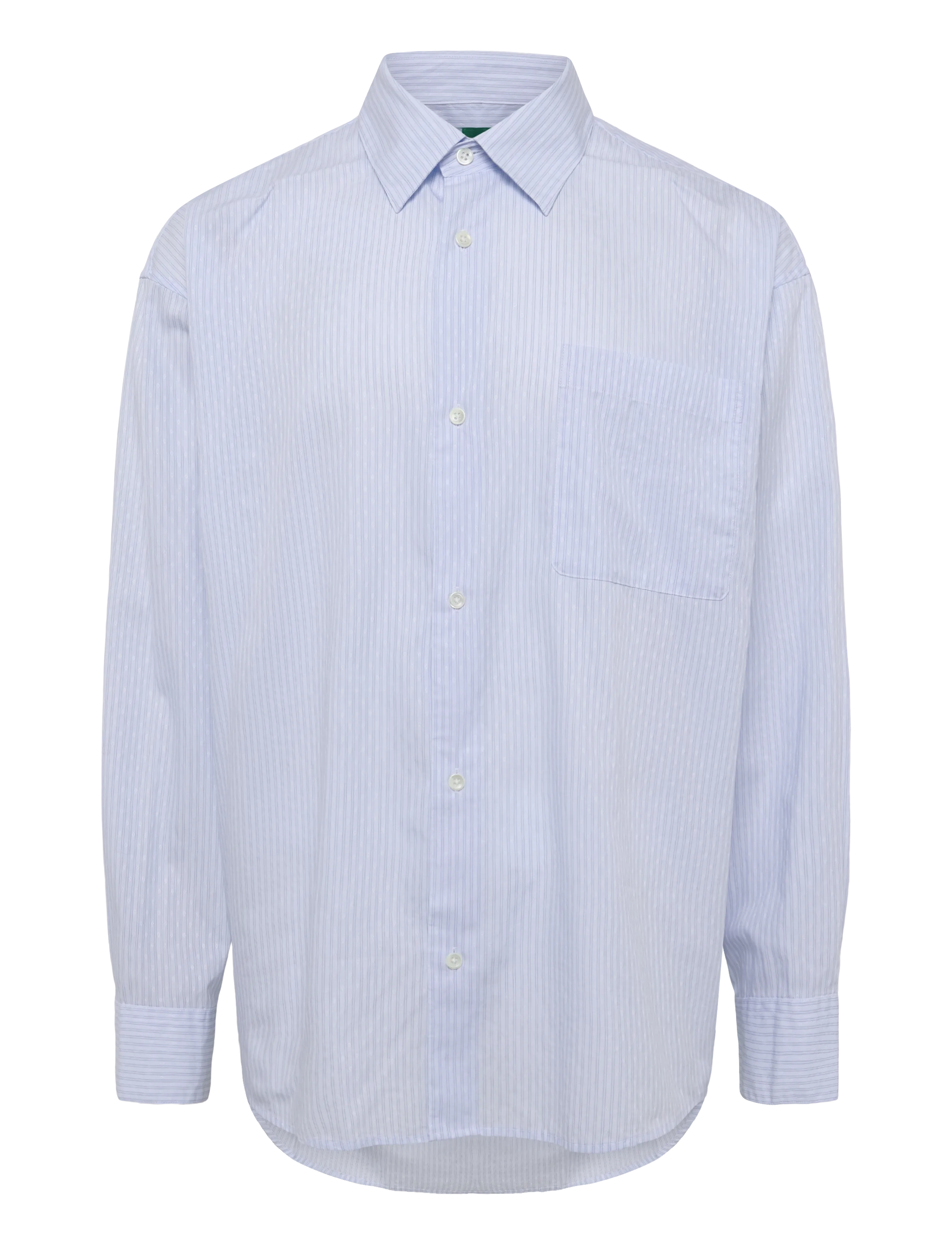 Annarr - ANRVOLUND-STRIPE TEX SHIRT LS - stribede skjorter - light blue - 1