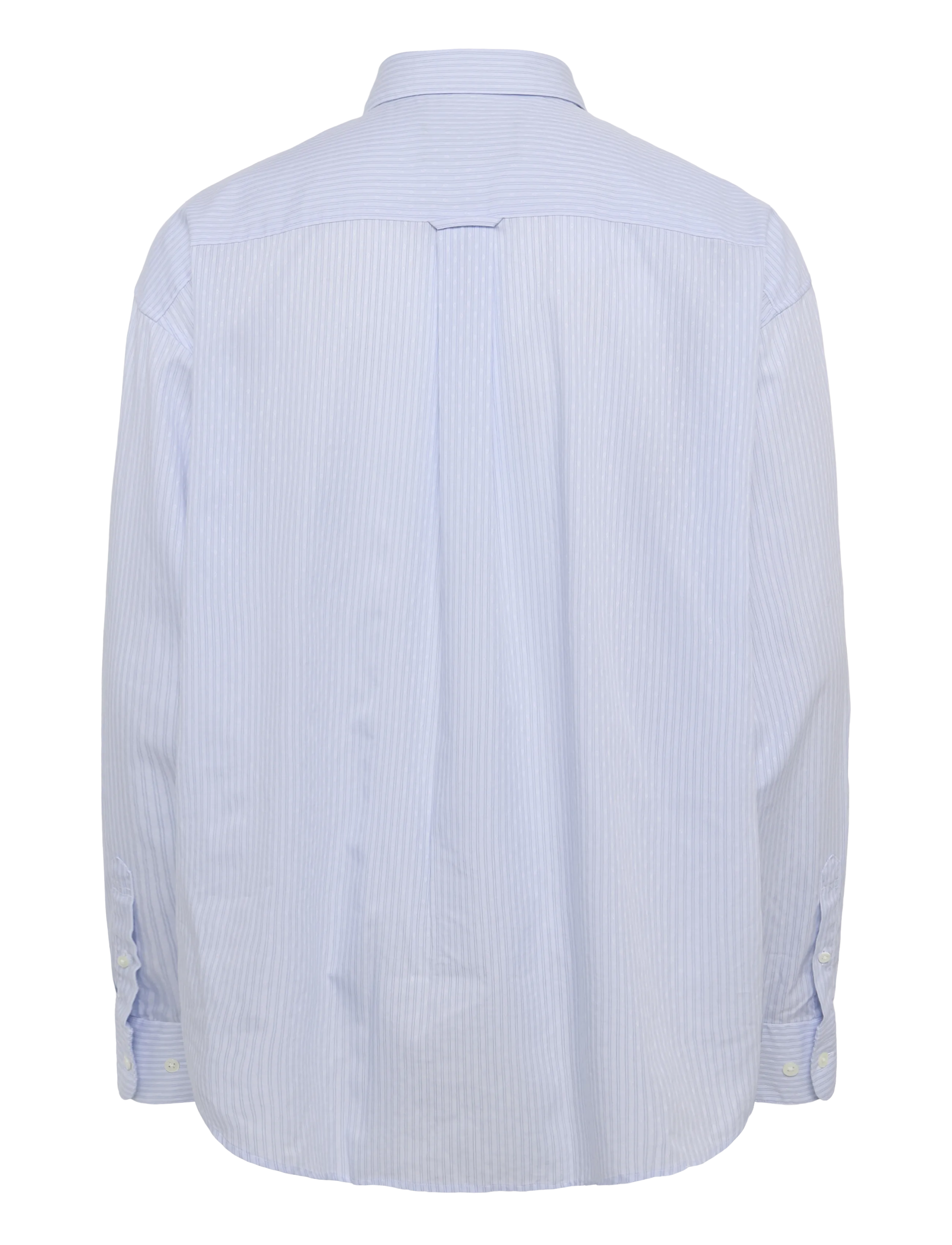 Annarr - ANRVOLUND-STRIPE TEX SHIRT LS - stribede skjorter - light blue - 2