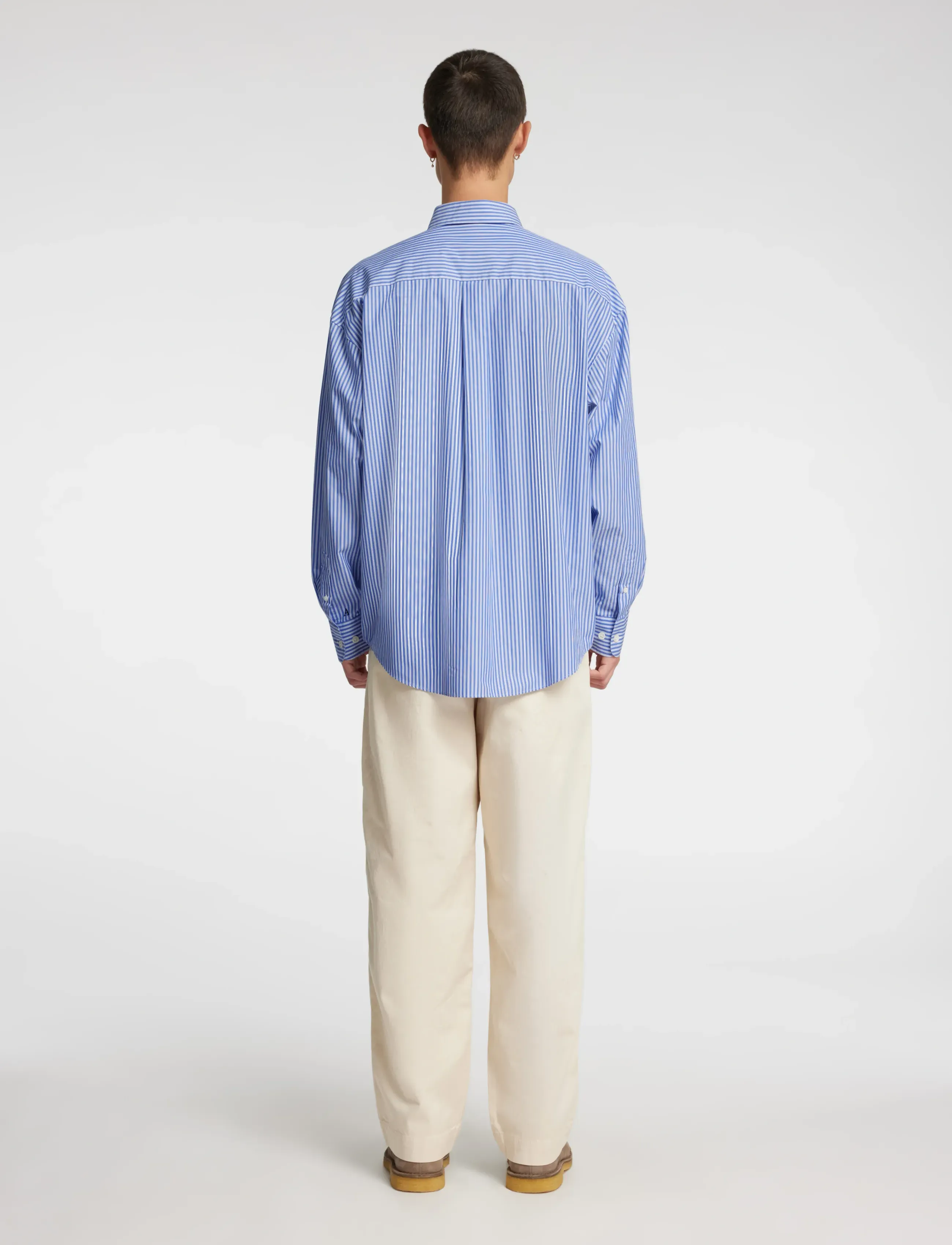 Annarr - ANRVOLUND-TM SHIRT LS - randiga skjortor - medieval blue - 2
