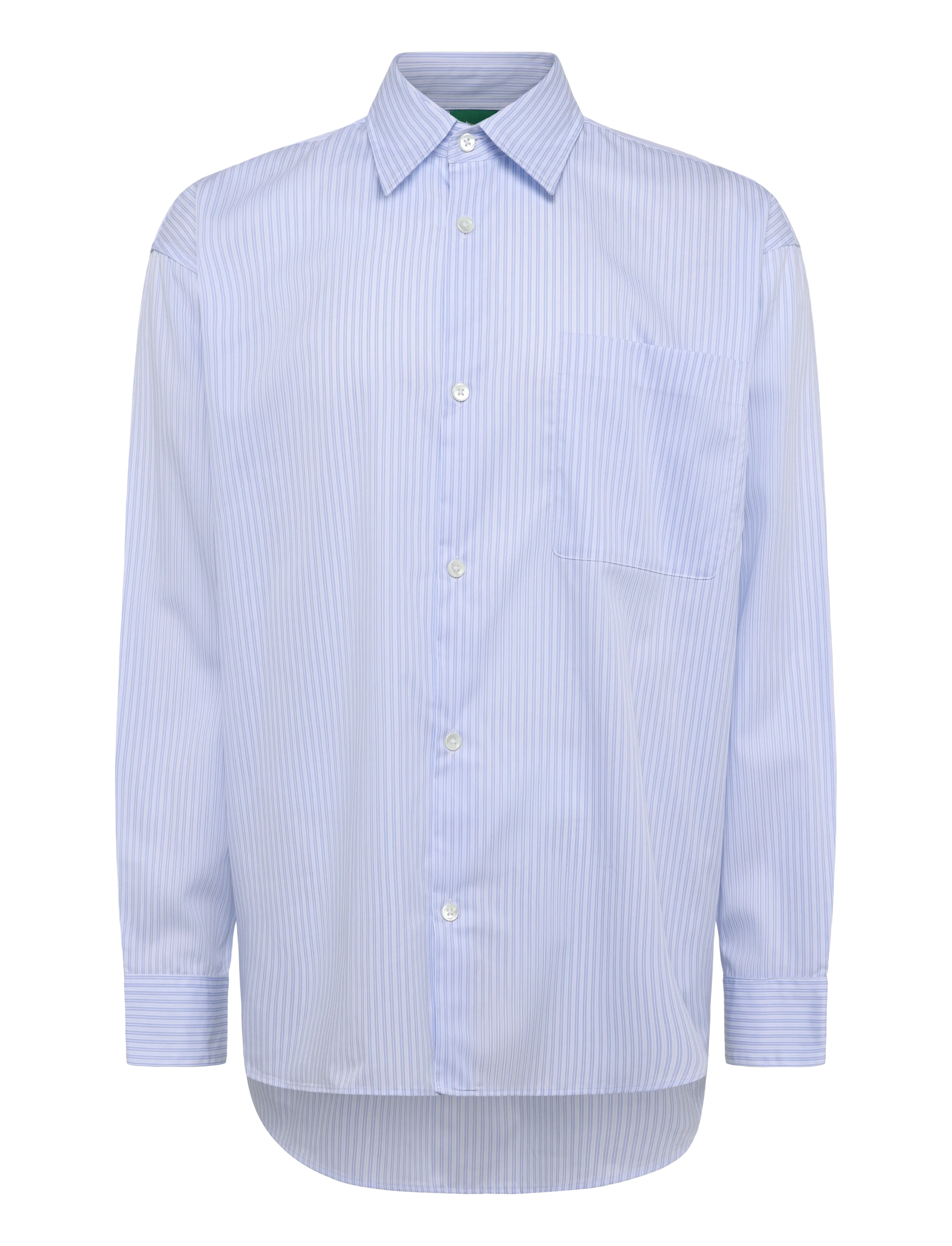 Annarr - ANRVOLUND-BLUE STRIPE SHIRT LS - cashmere blue - 1