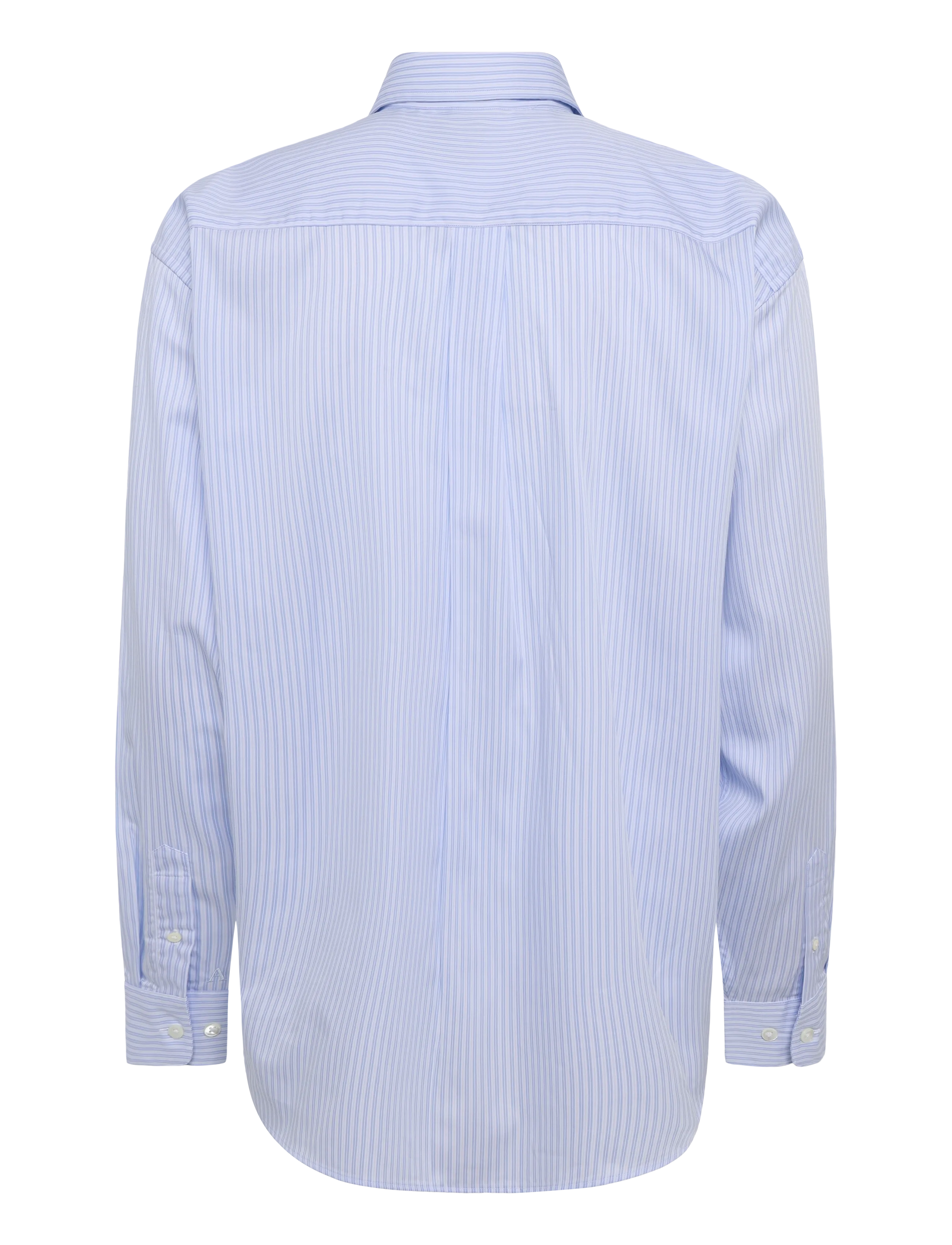 Annarr - ANRVOLUND-BLUE STRIPE SHIRT LS - cashmere blue - 2