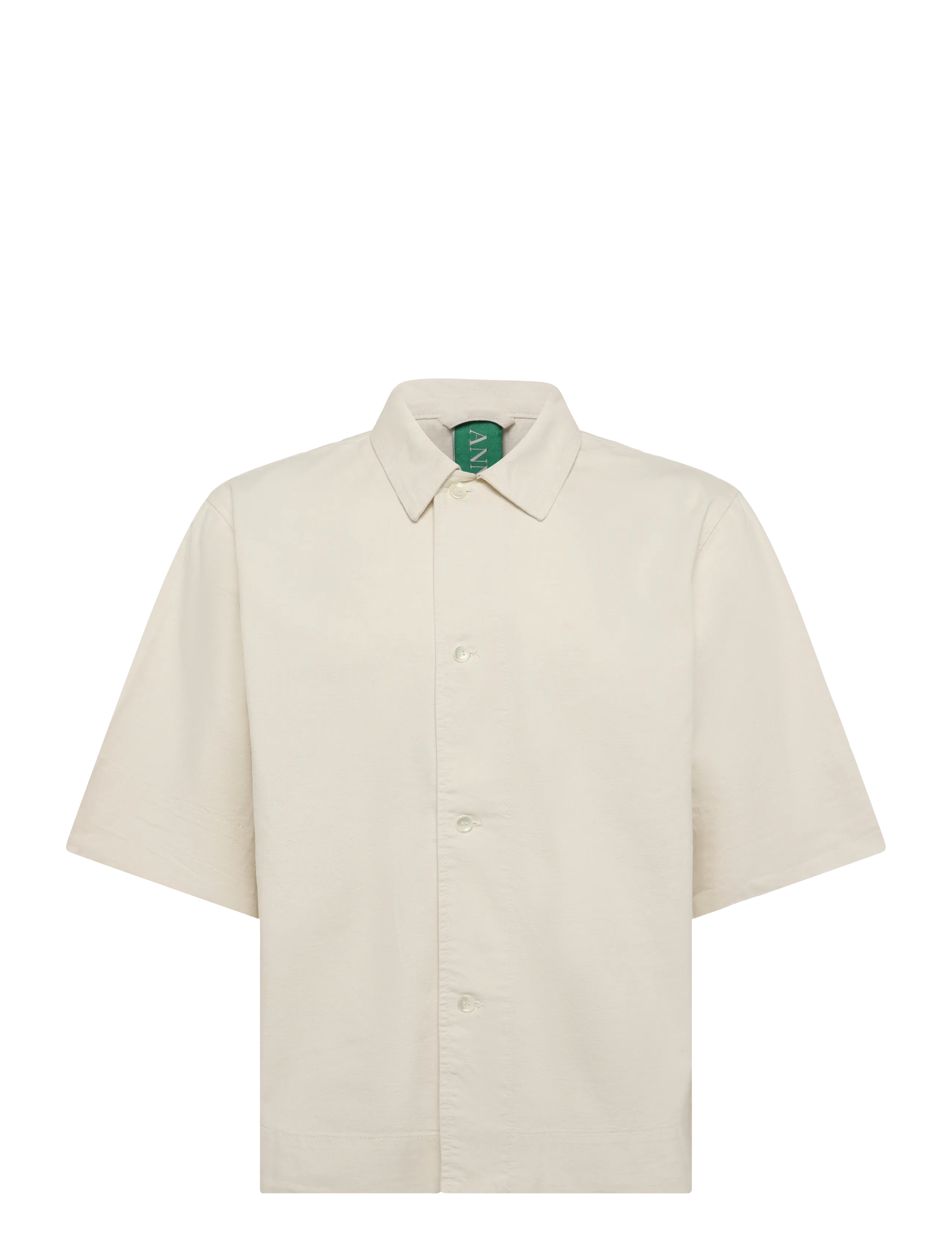 Annarr - ANRHOLMES SHIRT SS - coconut milk - 1