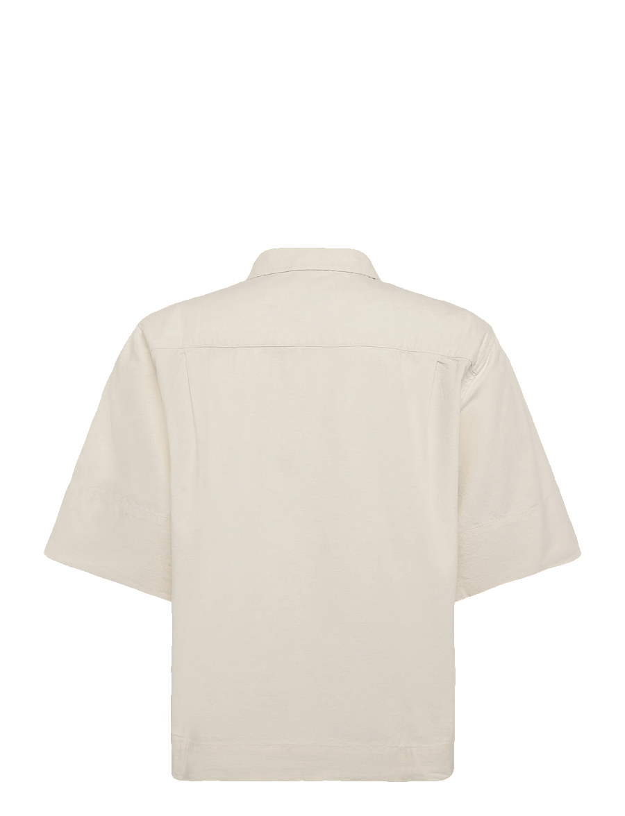 Annarr - ANRHOLMES SHIRT SS - kortærmede skjorter - coconut milk - 2