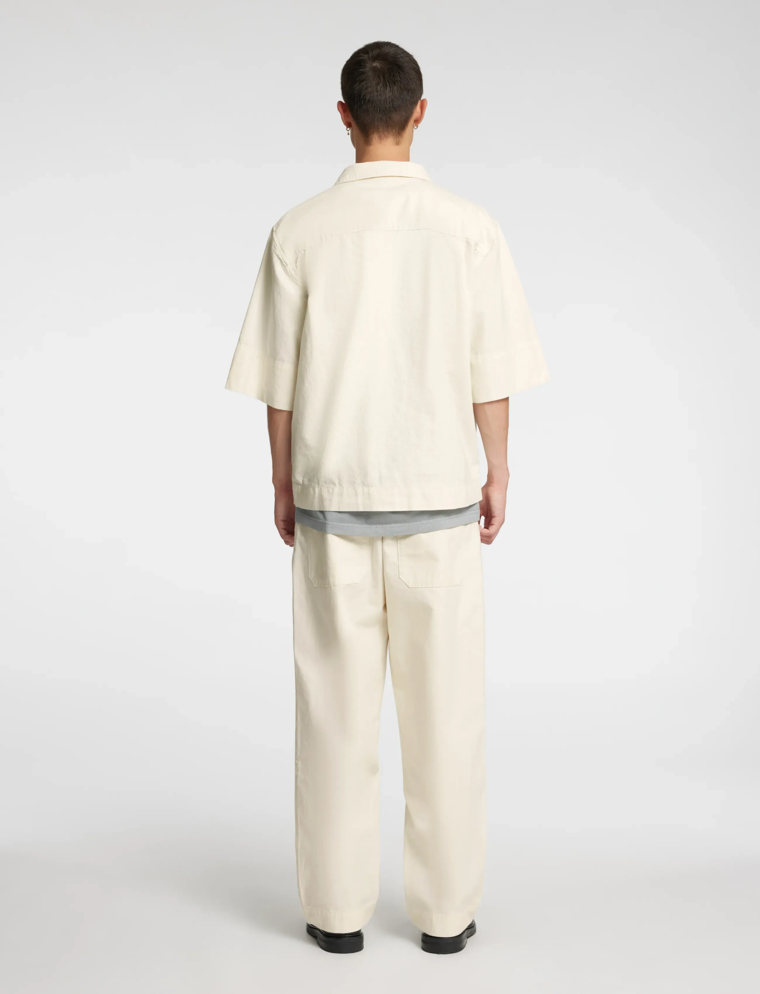 Annarr - ANRHOLMES SHIRT SS - coconut milk - 3