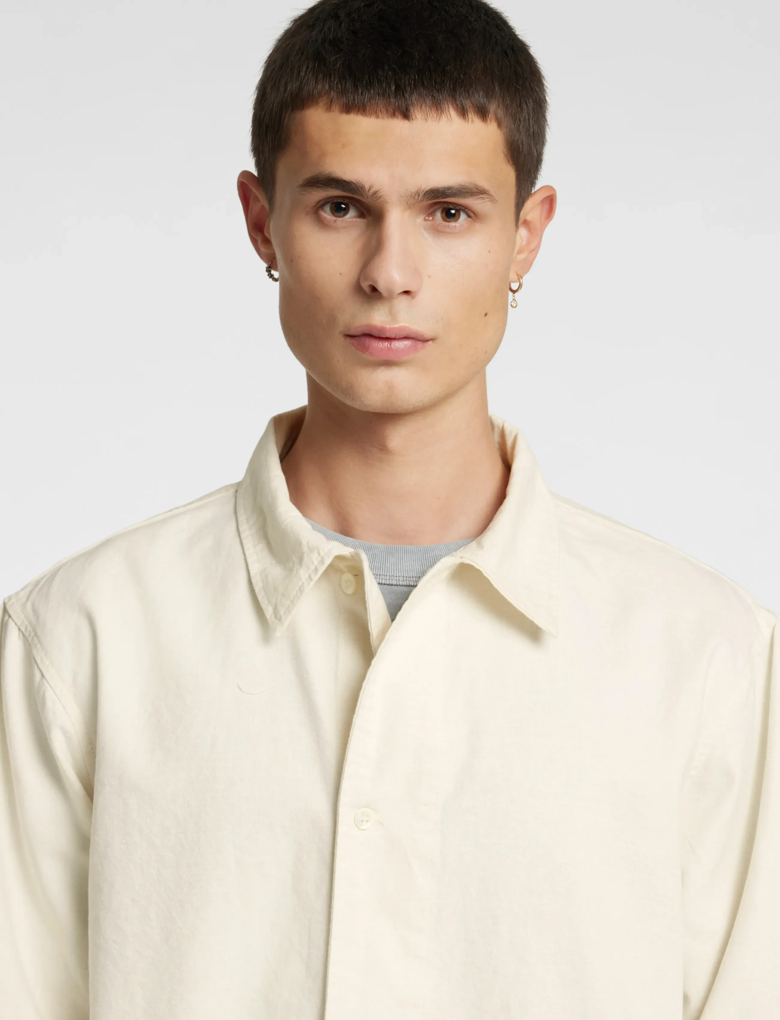 Annarr - ANRHOLMES SHIRT SS - coconut milk - 5