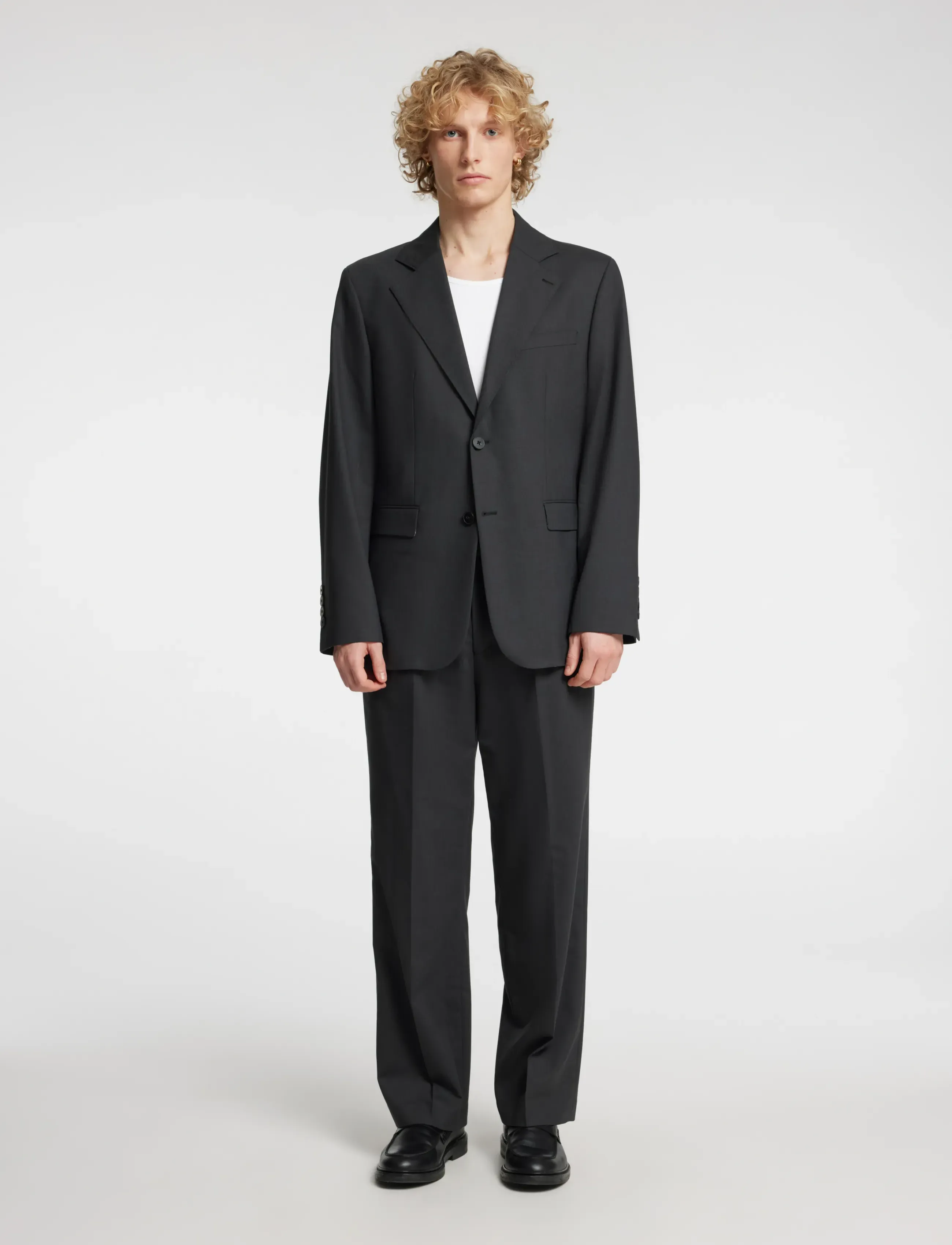 Annarr - ANRKIRKLAND 251 TROUSER - habitbukser - black - 4