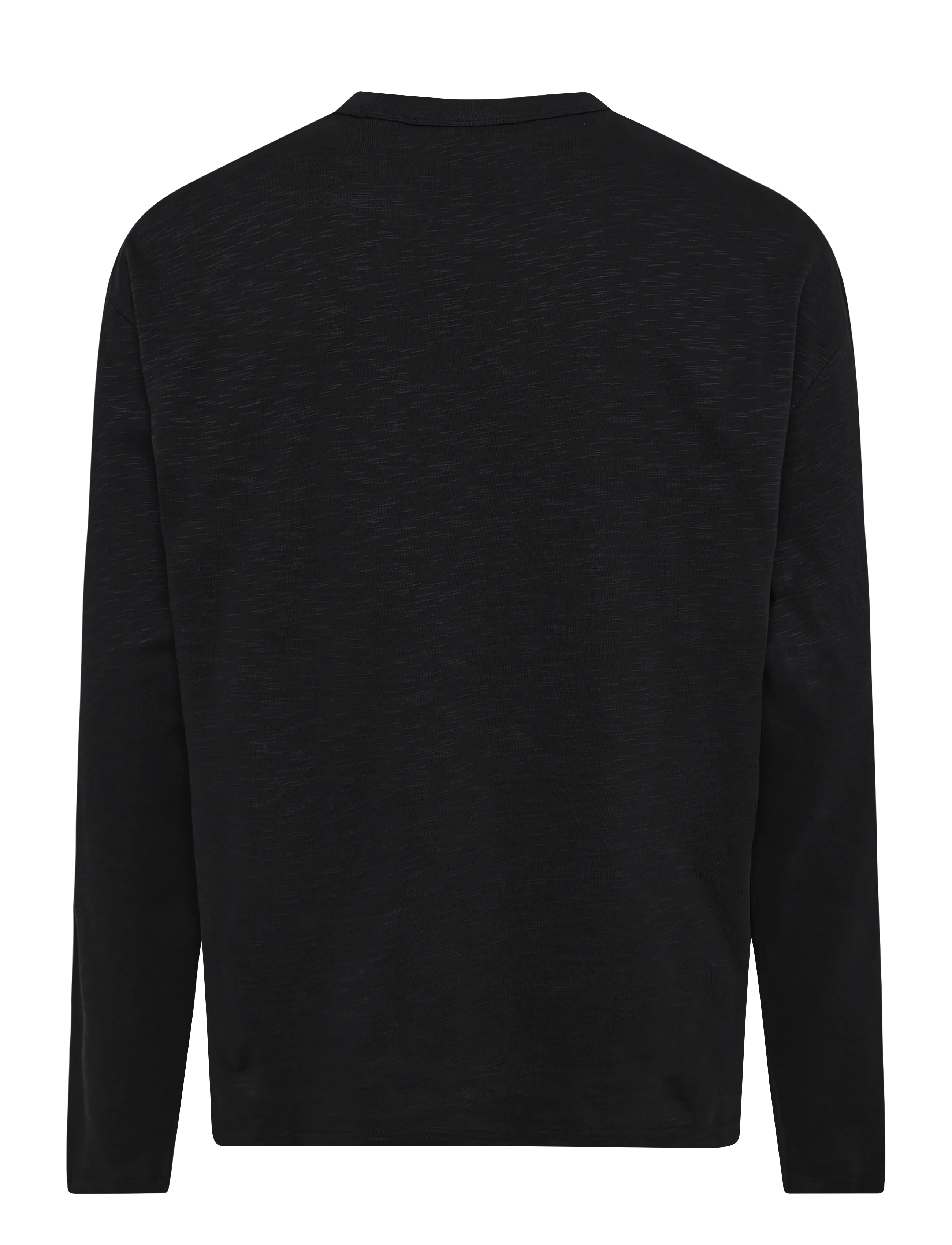 Annarr - ANRFENRIR LS O-NECK TEE - långärmade t-shirts - black onyx - 2