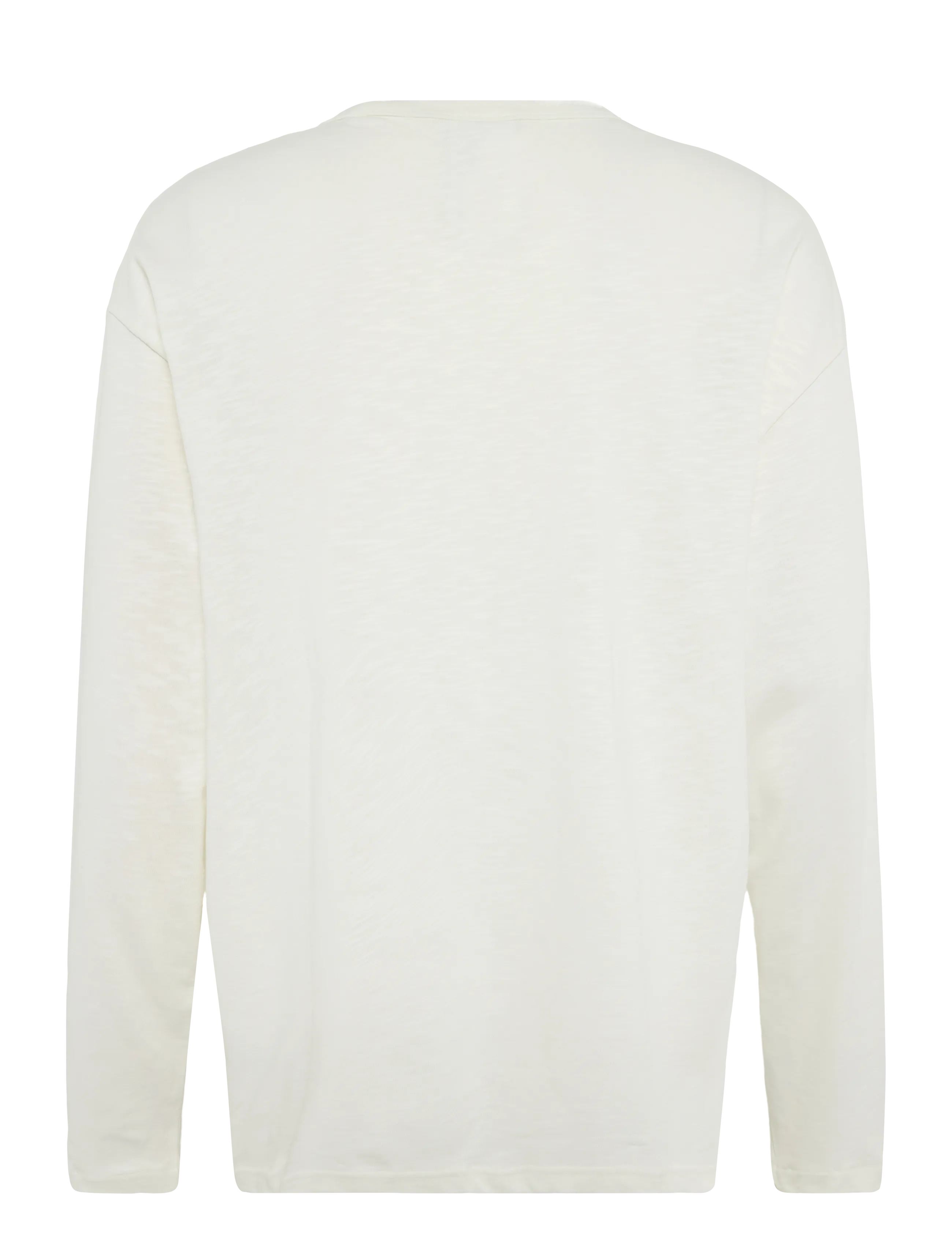 Annarr - ANRFENRIR LS O-NECK TEE - coconut milk - 2