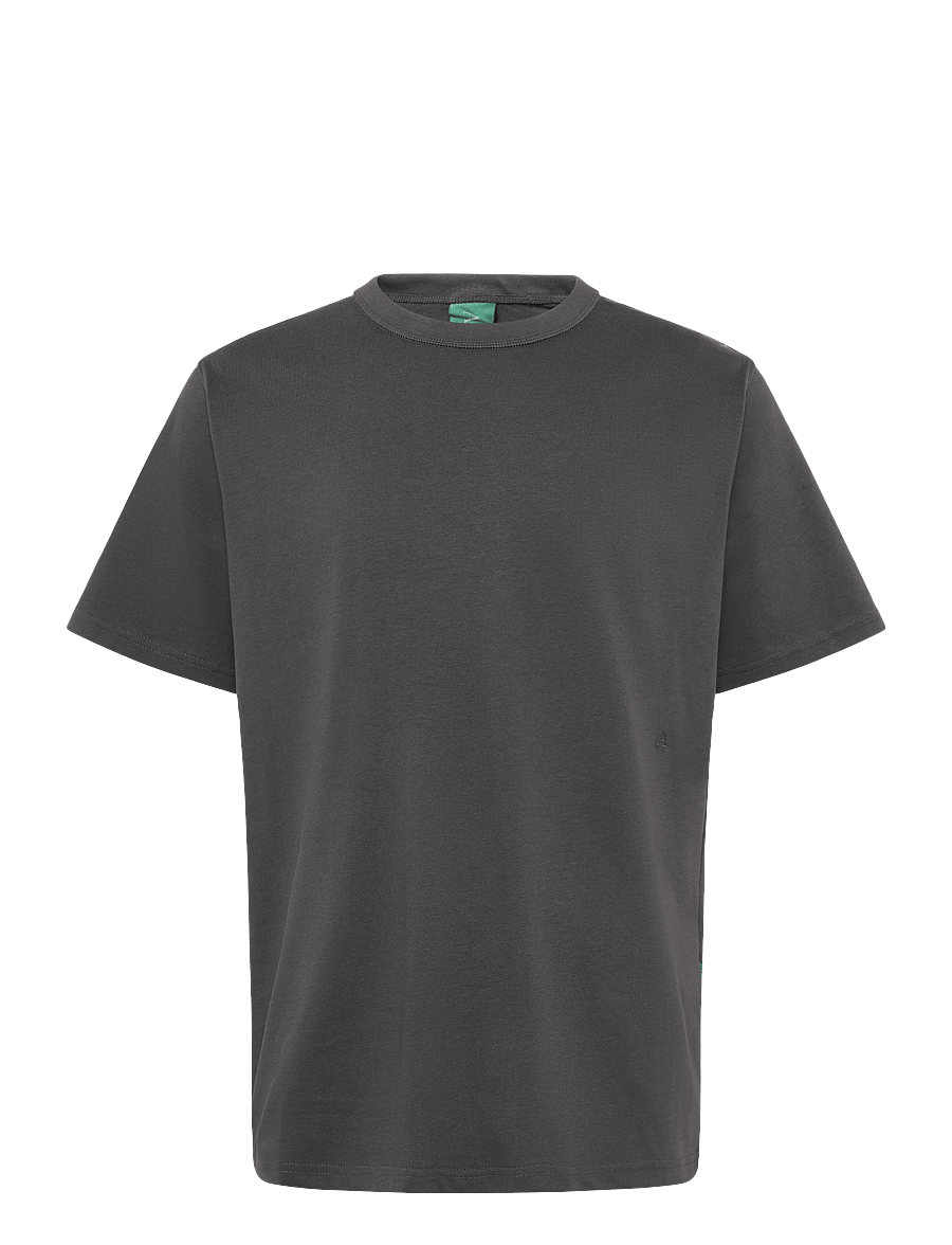 Annarr - ANRRO SS O-NECK TEE - kurzärmelige t-shirts - forged iron - 1