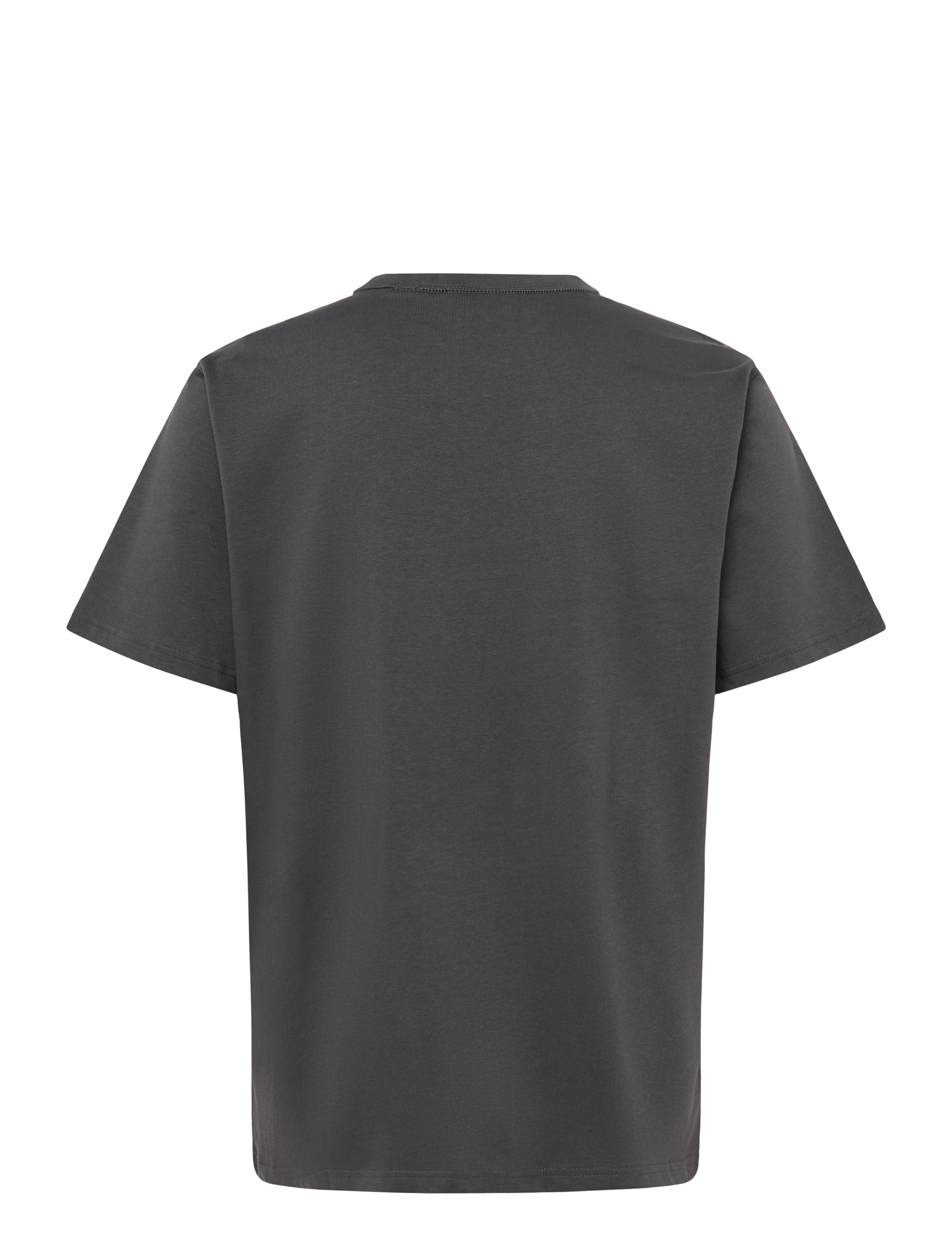 Annarr - ANRRO SS O-NECK TEE - kurzärmelige t-shirts - forged iron - 2