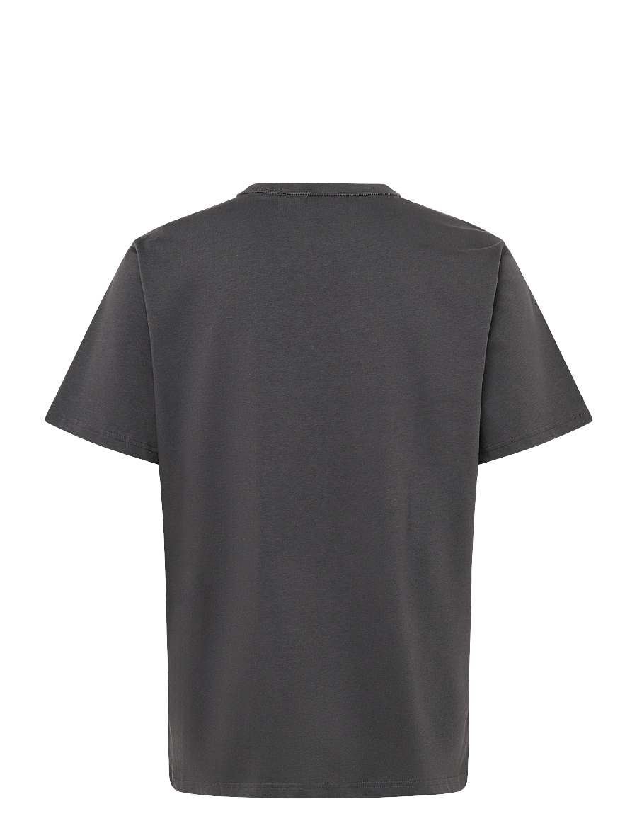 Annarr - ANRRO SS O-NECK TEE - kurzärmelige t-shirts - forged iron - 2