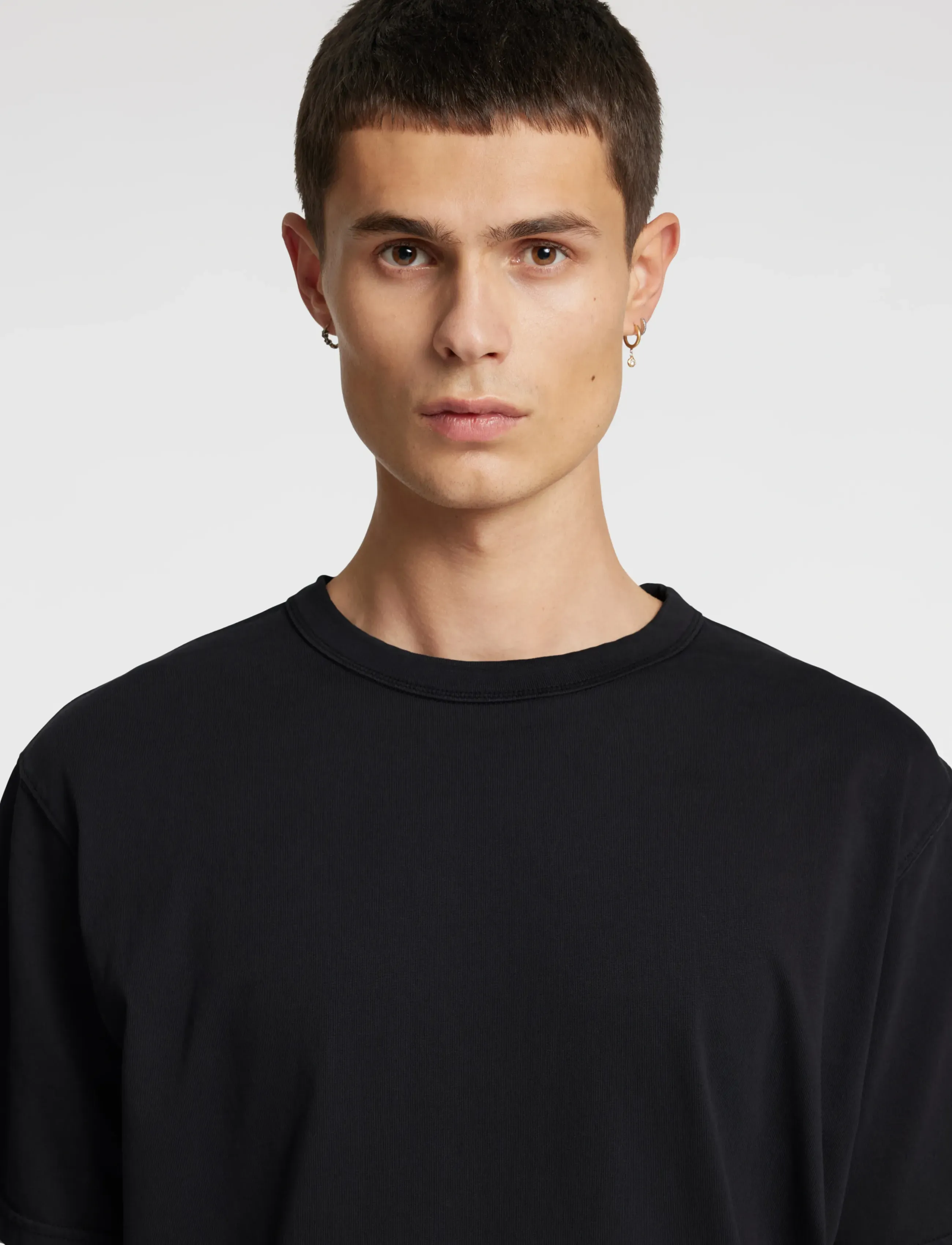 Annarr - ANRRO SS O-NECK TEE - forged iron - 4