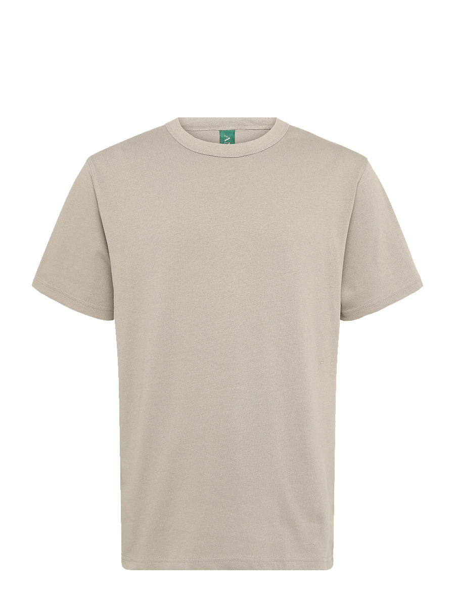 Annarr - ANRRO SS O-NECK TEE - kortärmade t-shirts - weathered teak - 1