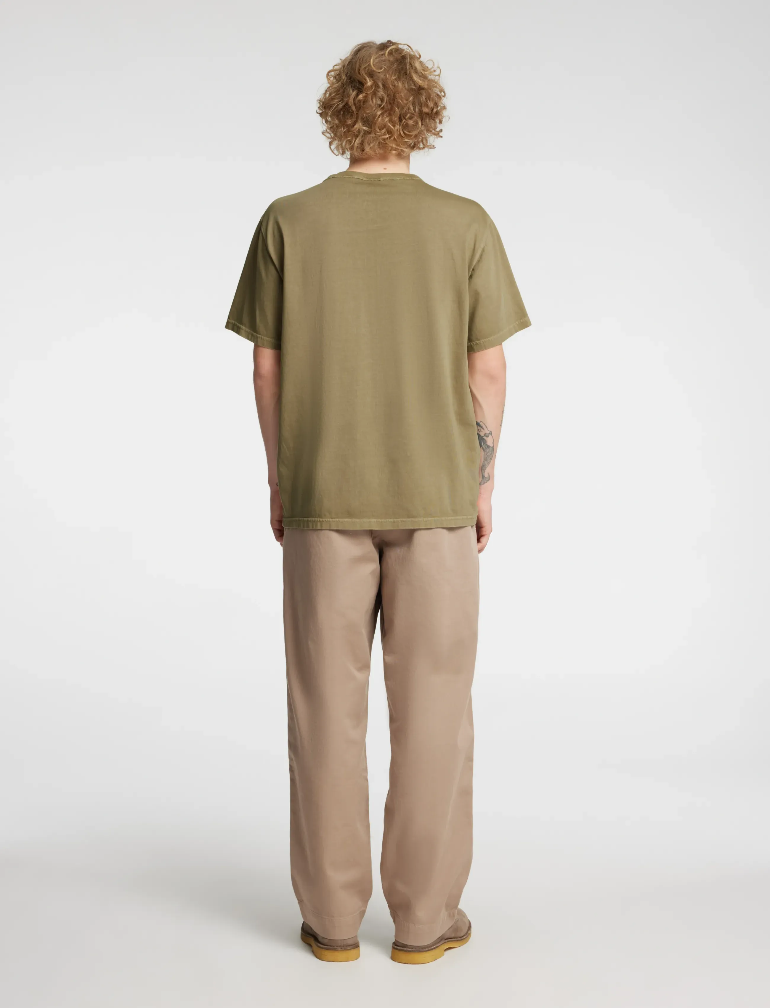 Annarr - ANRRO SS O-NECK TEE - weathered teak - 3