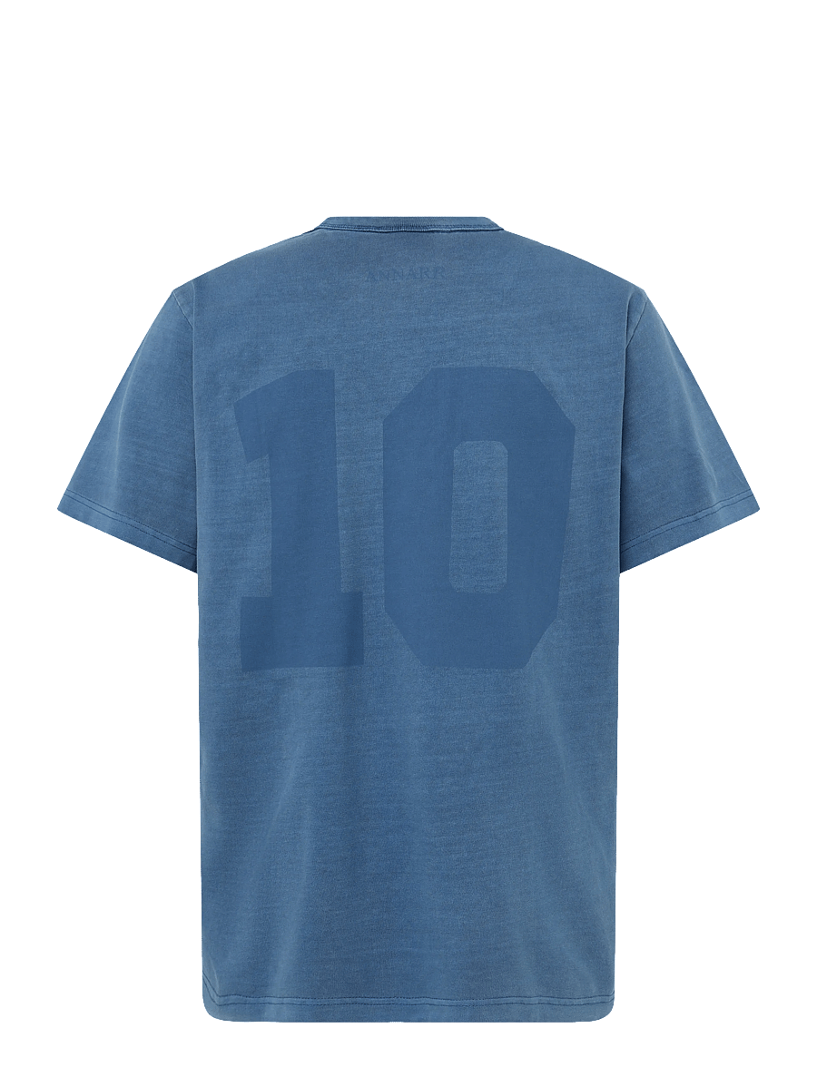 Annarr - ANRRO DIEGO SS O-NECK TEE - lyhythihaiset - federal blue - 2