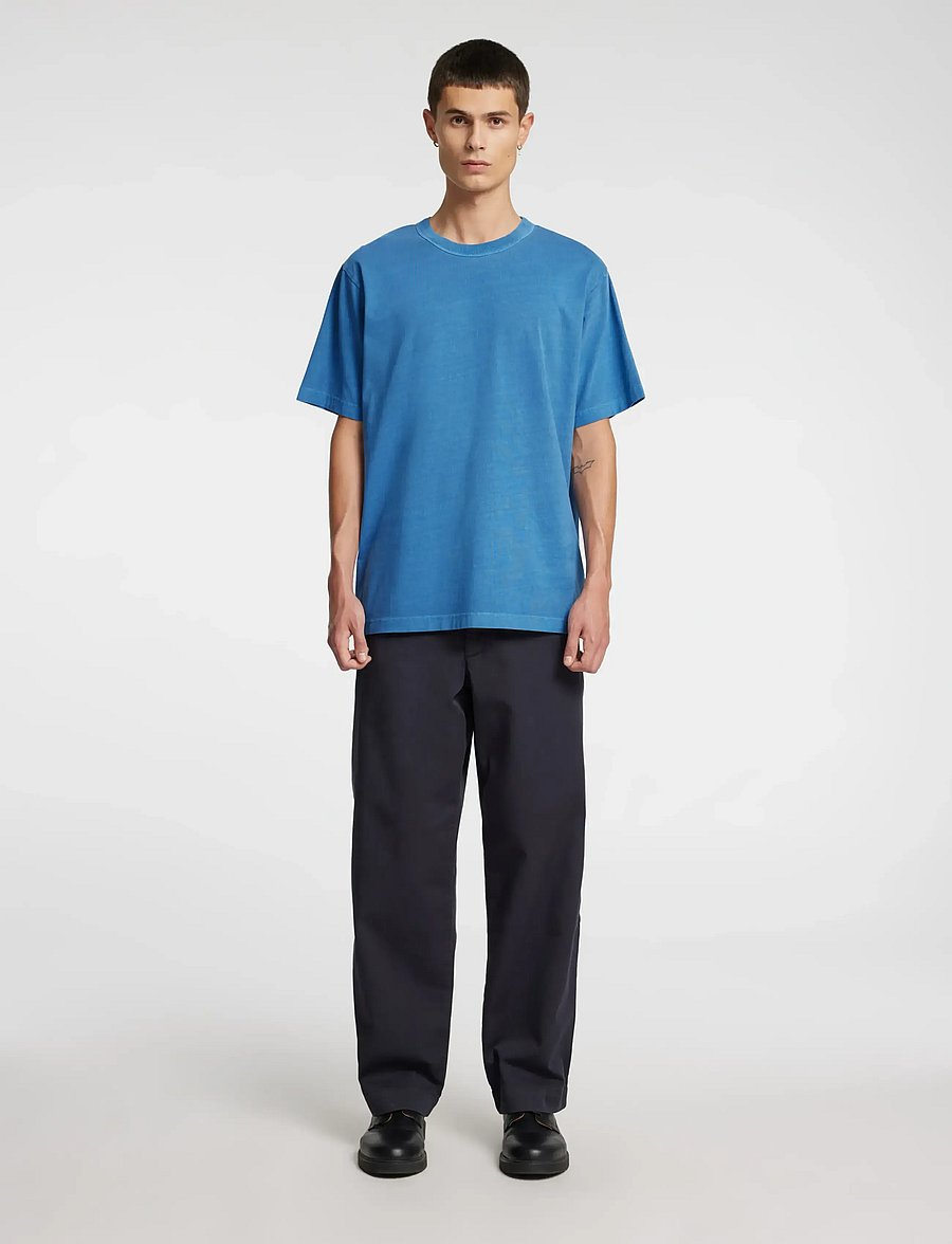 Annarr - ANRRO DIEGO SS O-NECK TEE - lyhythihaiset - federal blue - 0