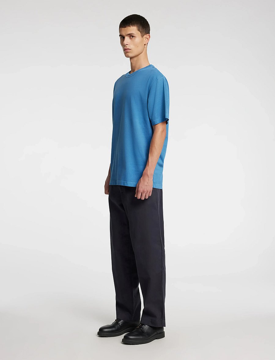 Annarr - ANRRO DIEGO SS O-NECK TEE - lyhythihaiset - federal blue - 4