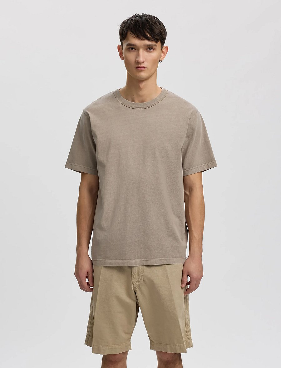 Annarr - ANRRO DIEGO SS O-NECK TEE - fungi - 0